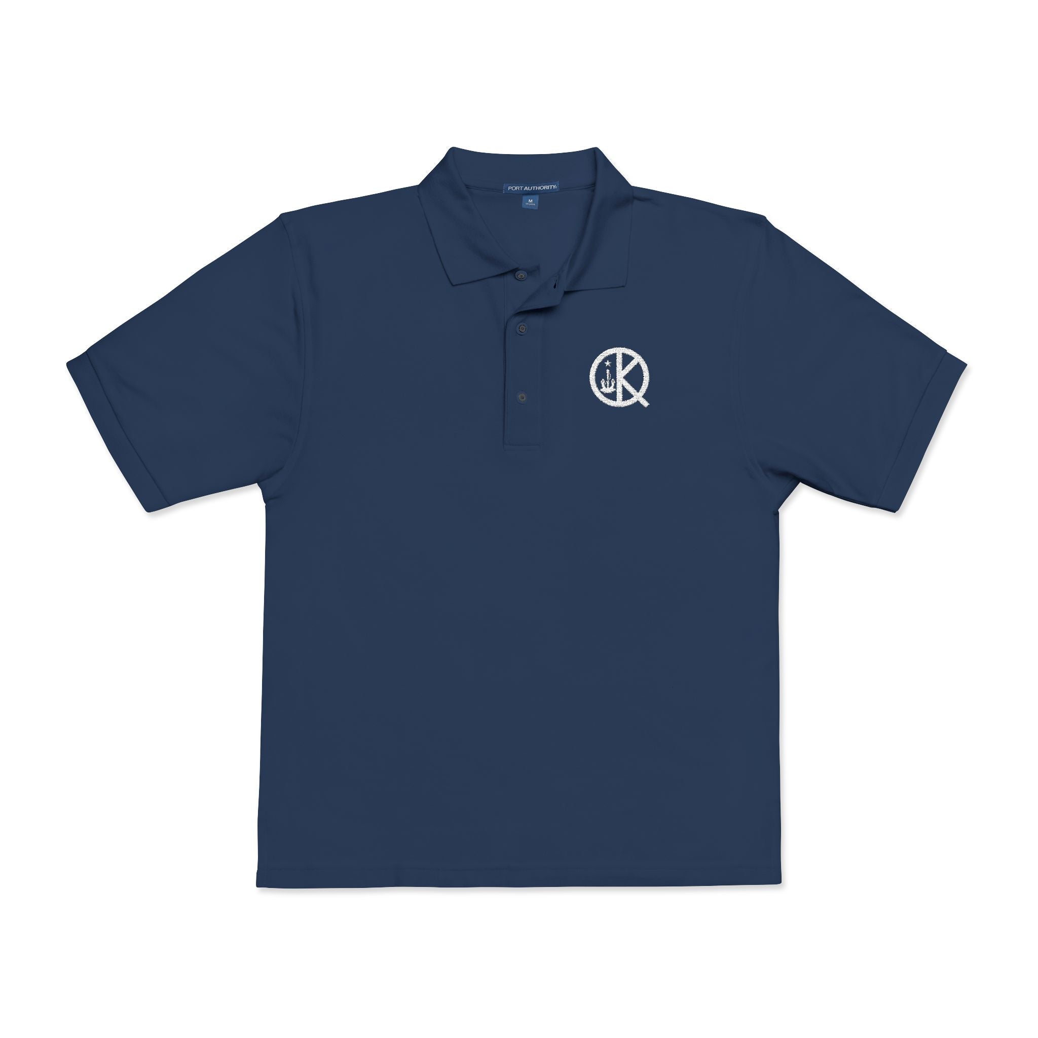 Quincy Kid Polo- White Text