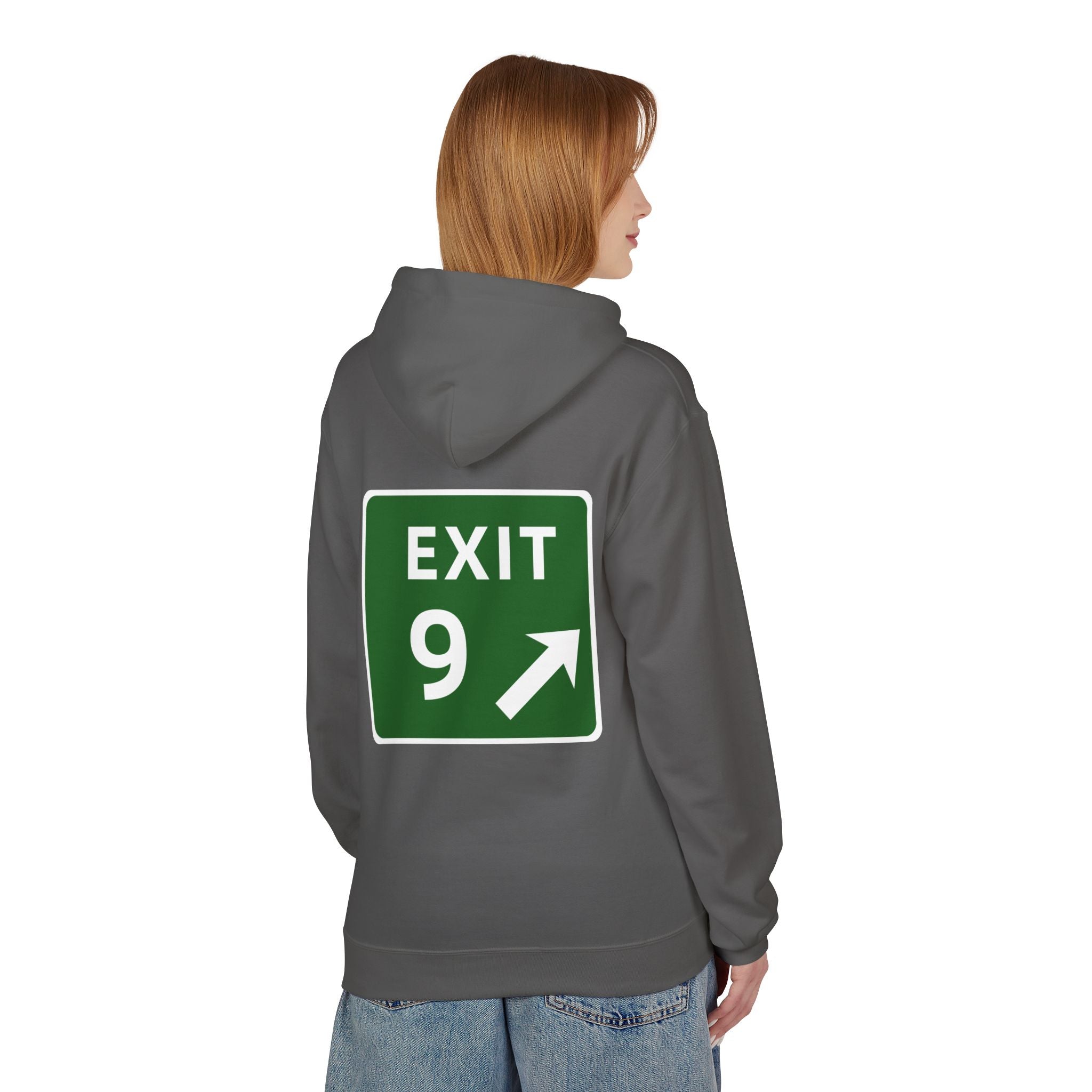 Exit 9 Softstyle Hoodie- Bryant Ave/West Quincy