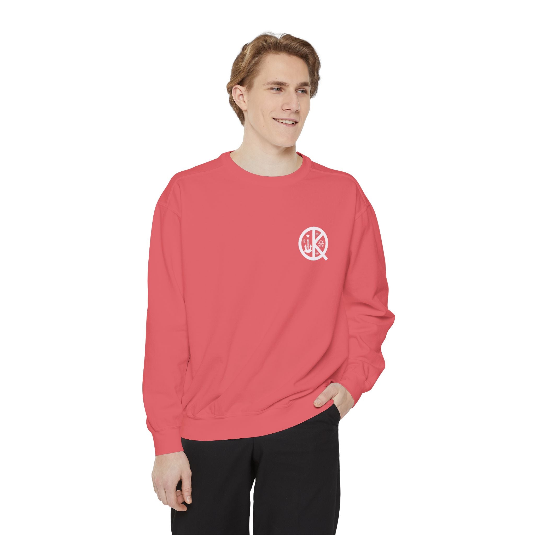 Quincy Center Holiday Sweatshirt- Back