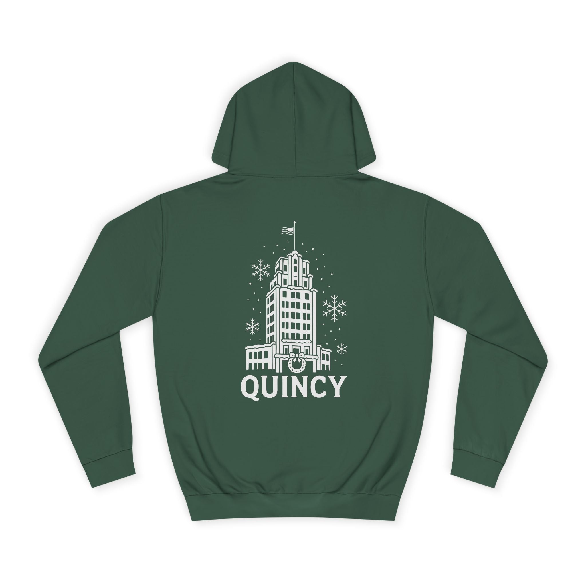 Quincy Center Holiday Scene Hoodie