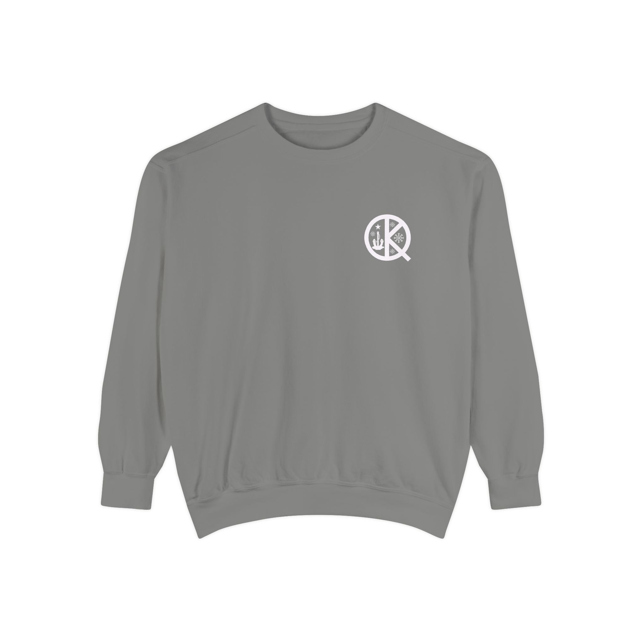 Quincy Center Holiday Sweatshirt- Back
