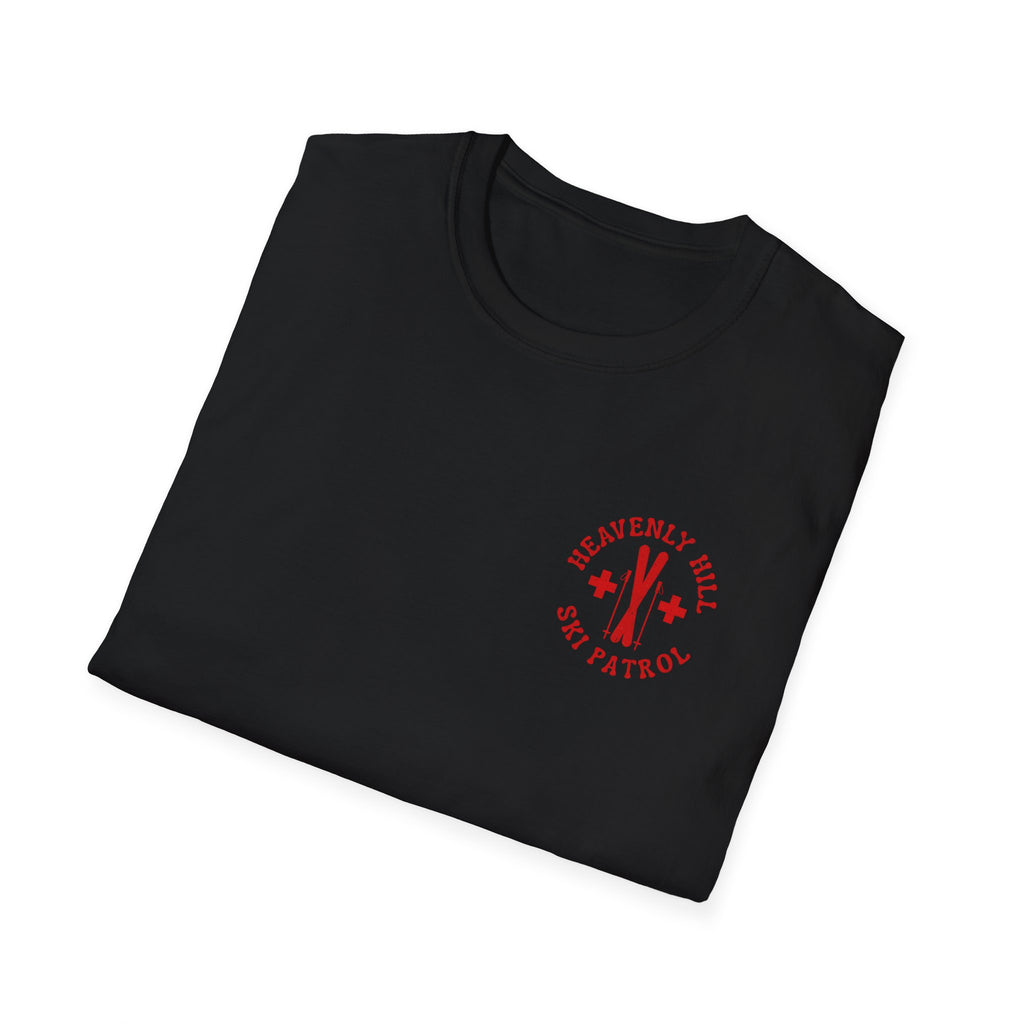 Distressed Heavenly Hill Ski Patrol T-shirt