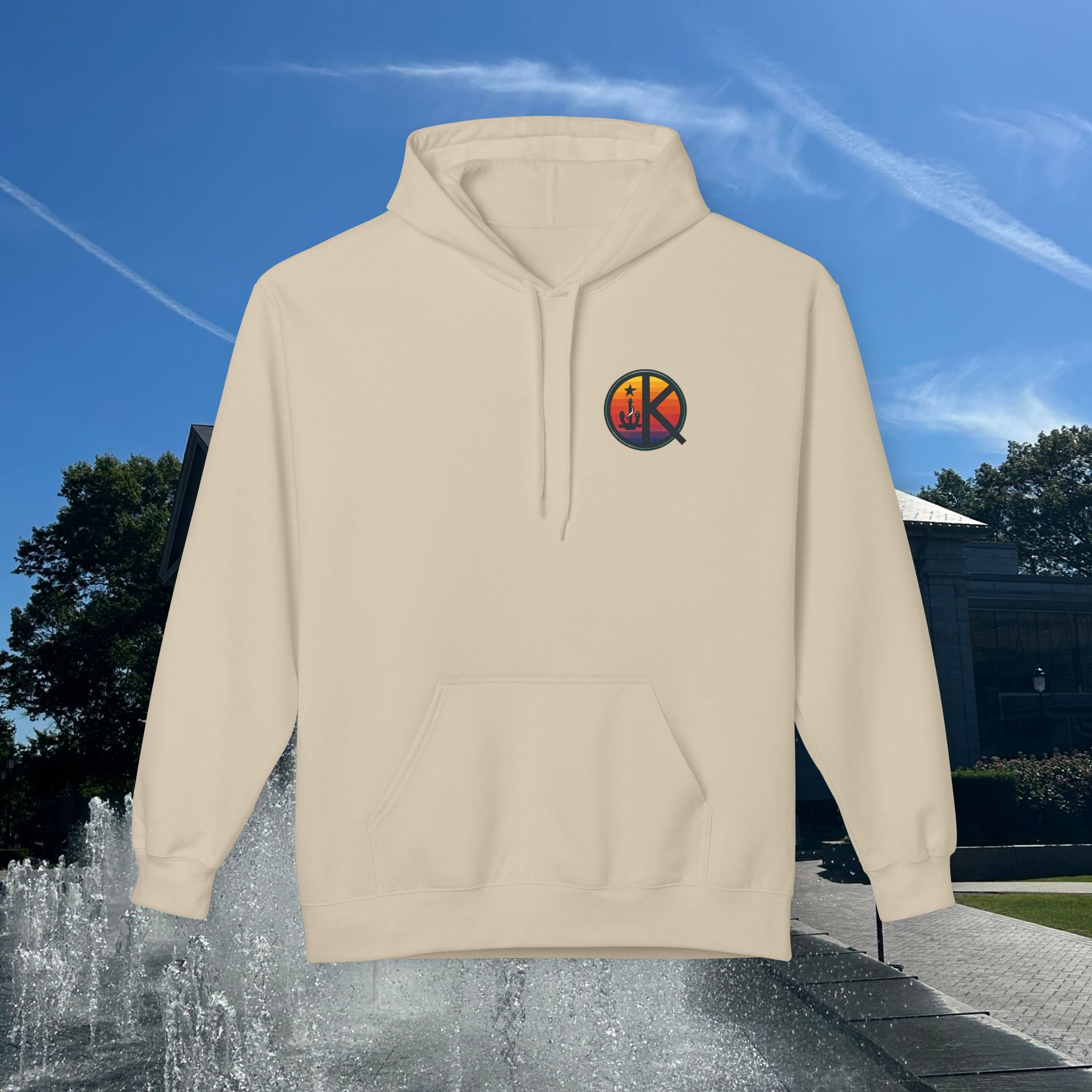 Ski Heavenly Hill Softstyle Hoodie- QK Logo