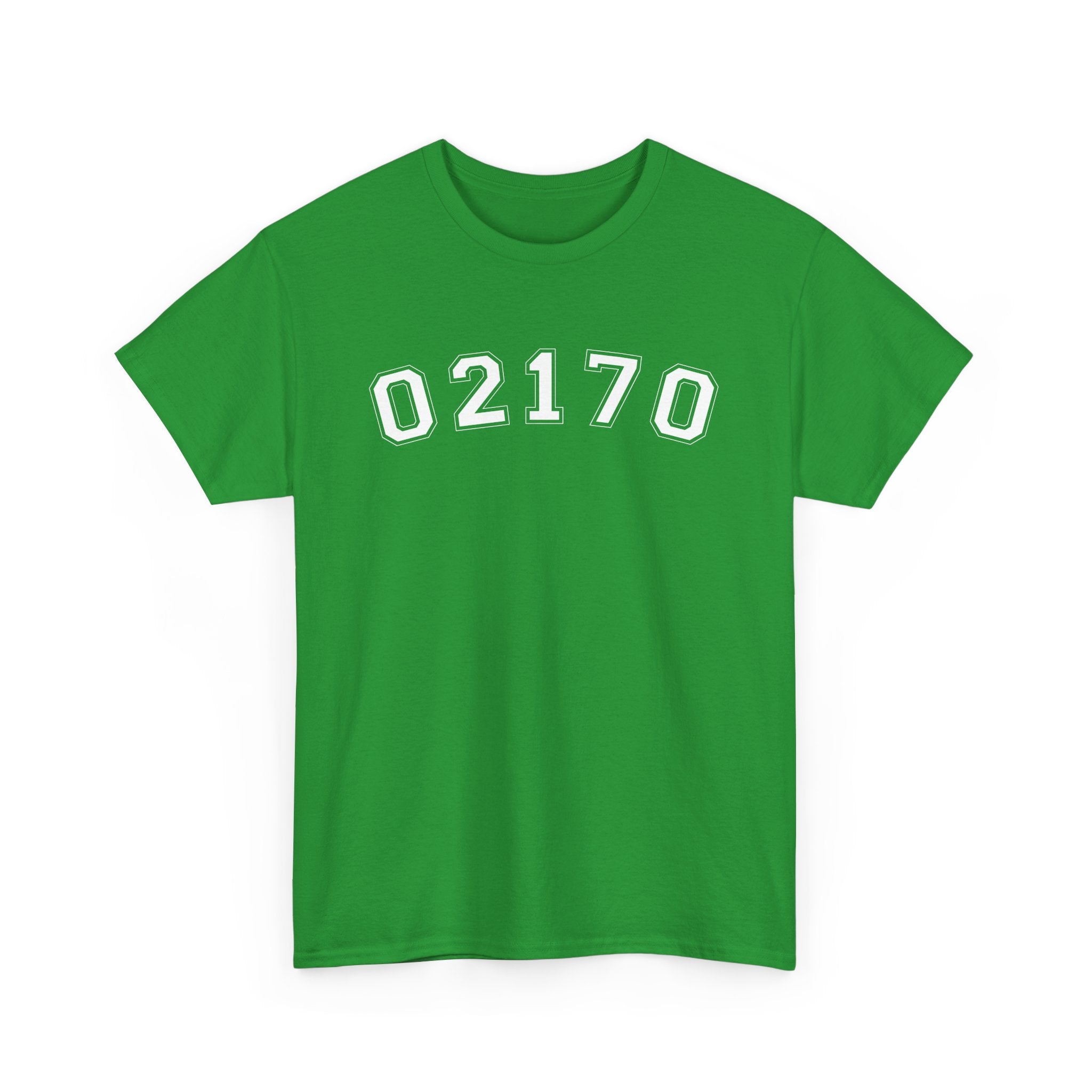 02170- Quincy Zip Code T-shirt White Text