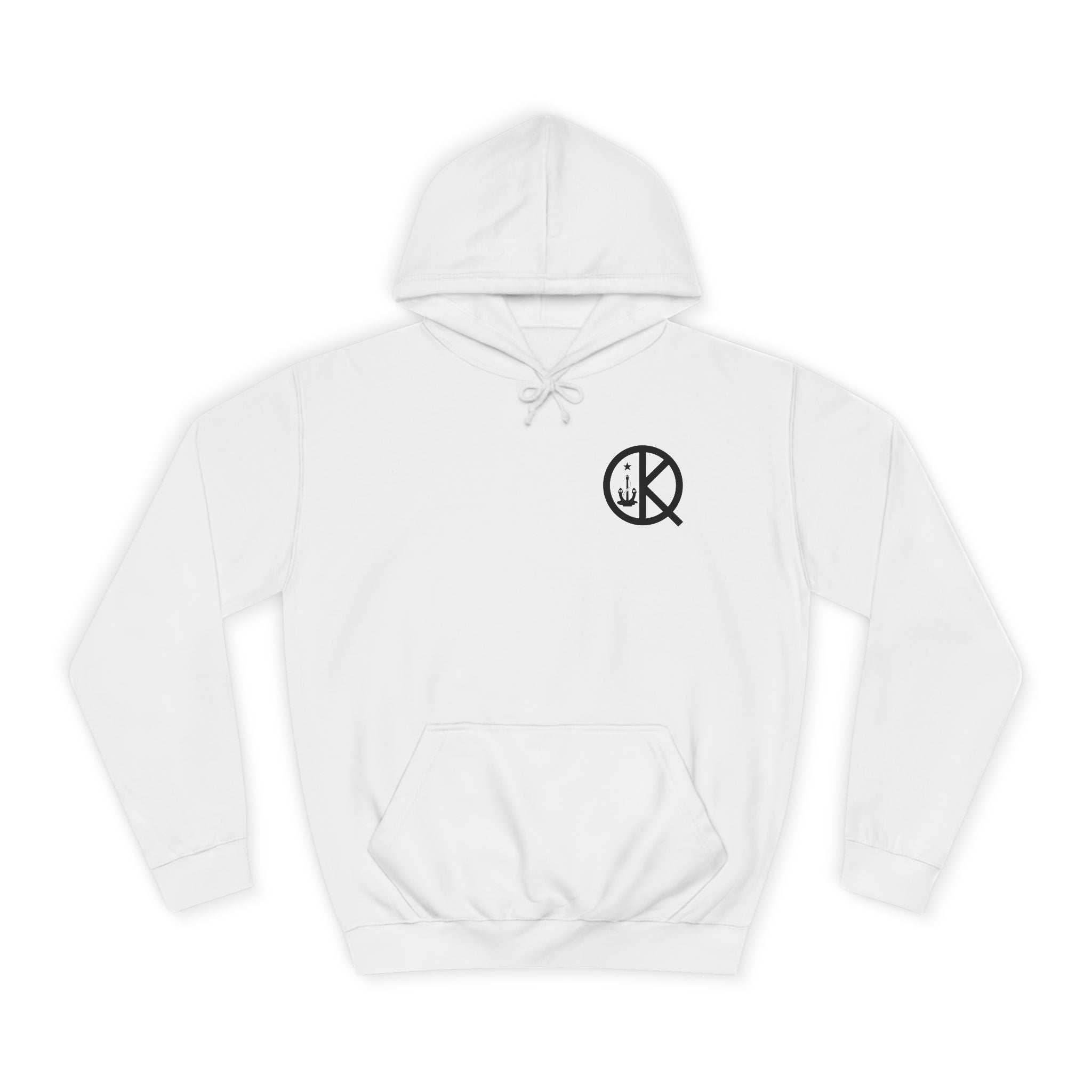 Quincy Quarries Permit Hoodie- Black Text