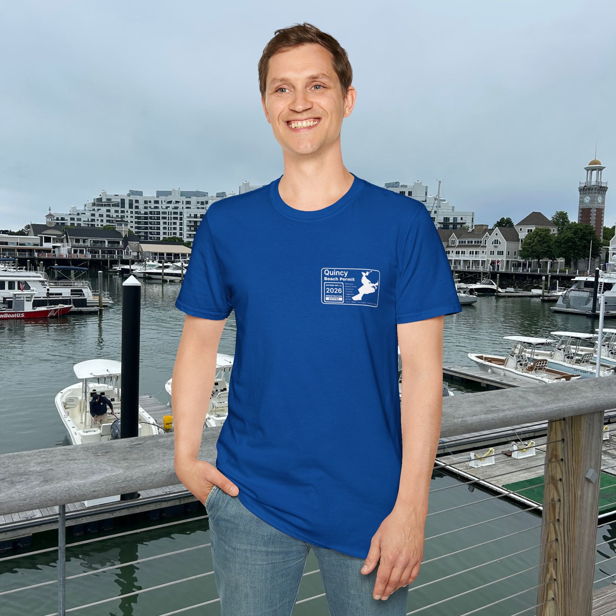 Quincy Beach Permit T-Shirt - Unisex