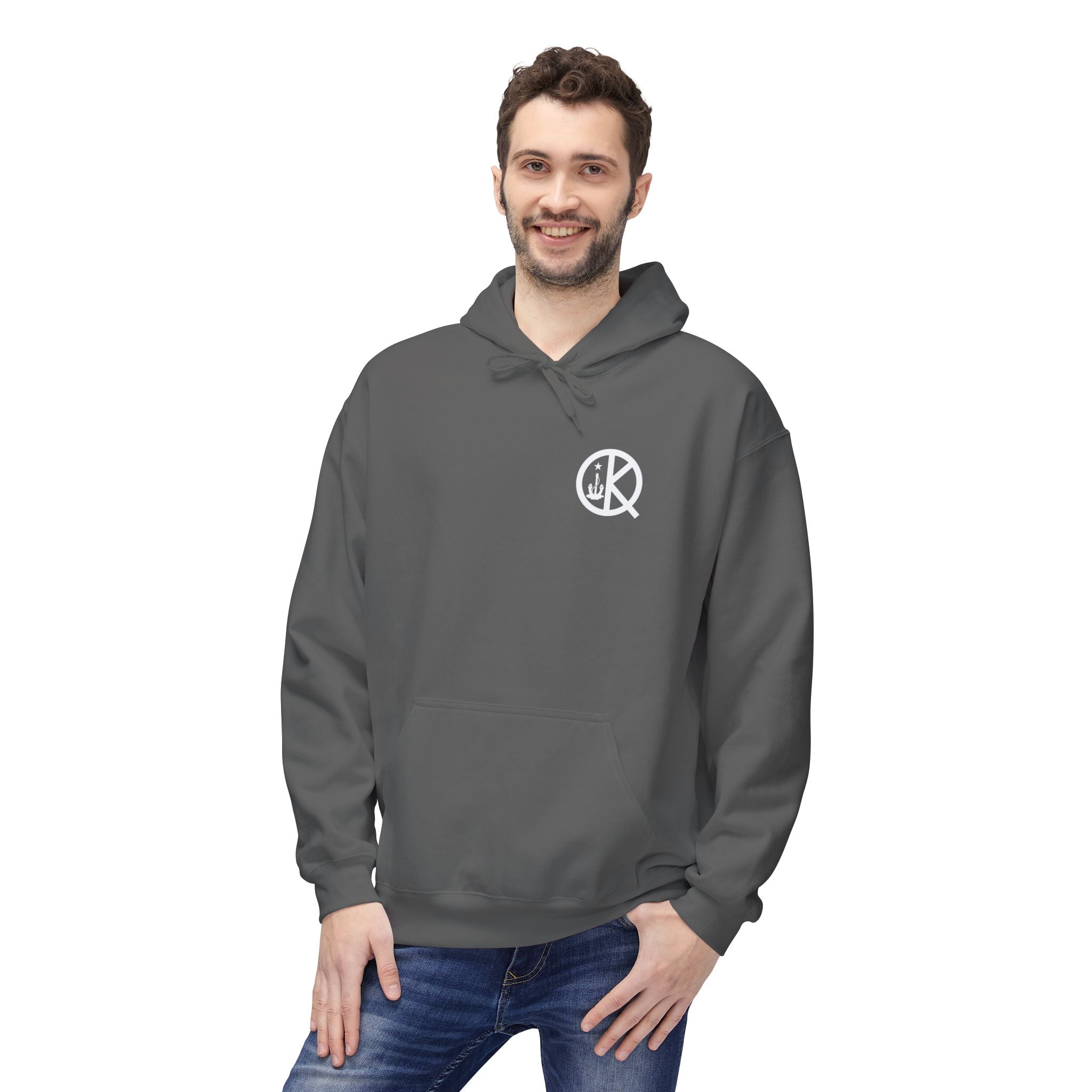 Butler's Pond Hockey Softstyle Hoodie White Text
