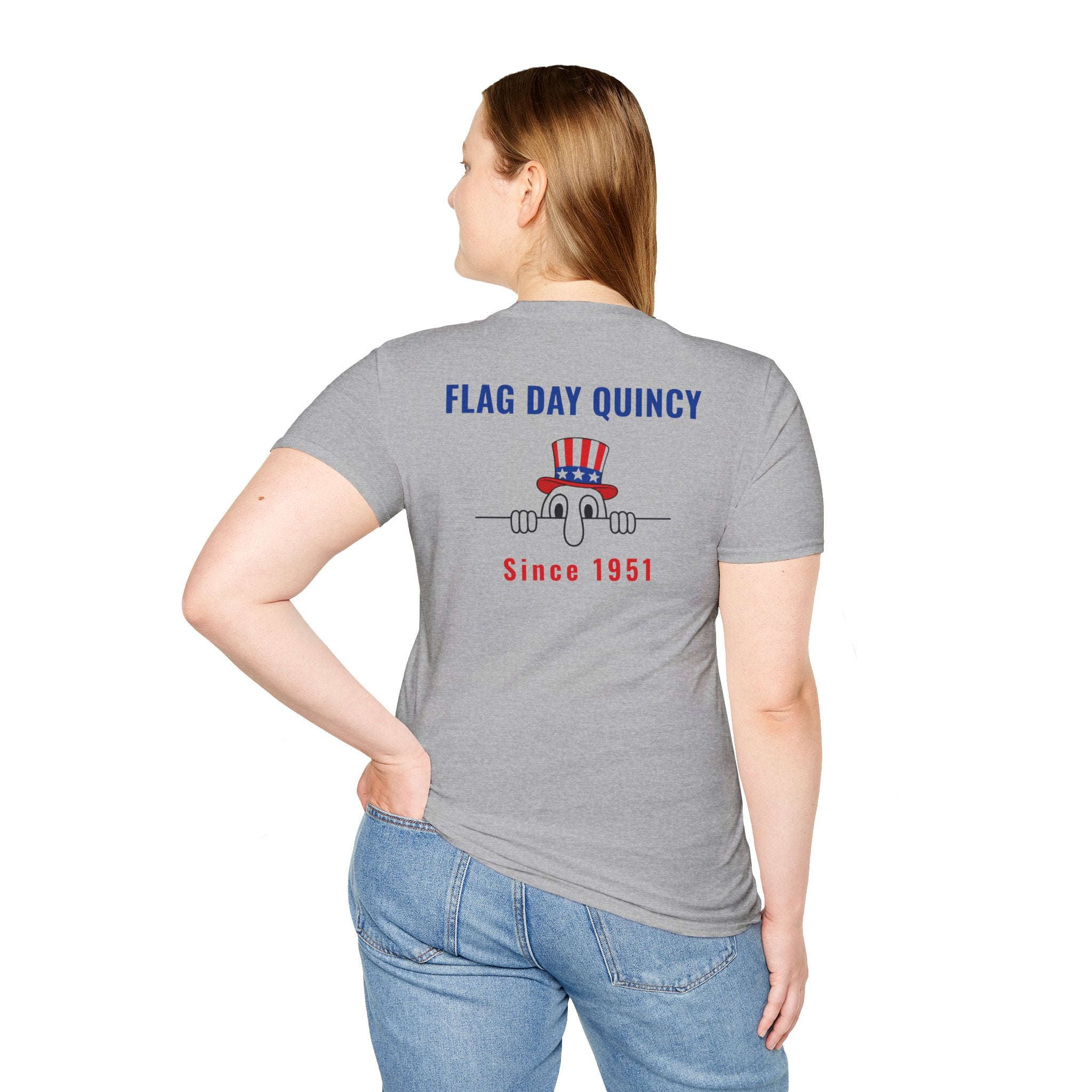 Kilroy Was Here Flag Day T-Shirt