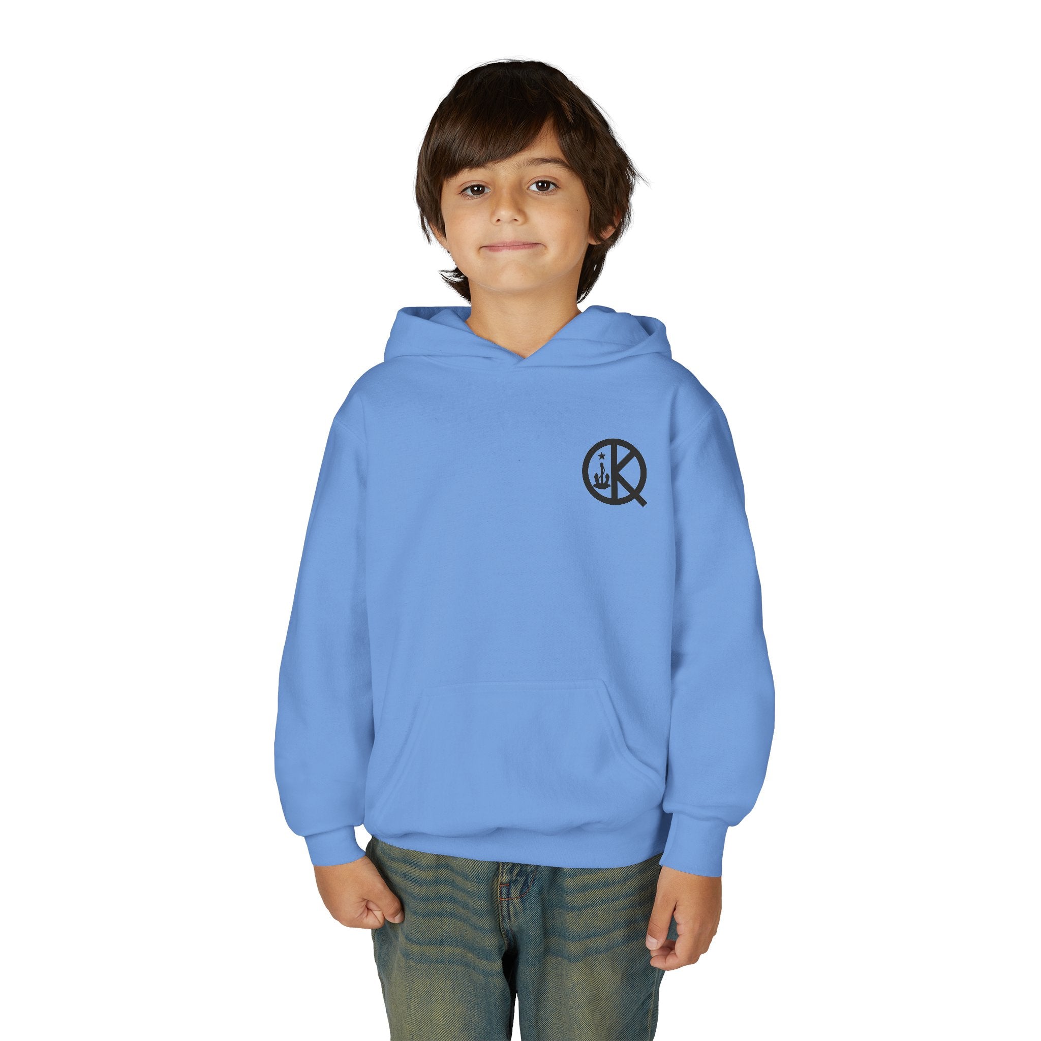 Kids Hoodie- Logo on back