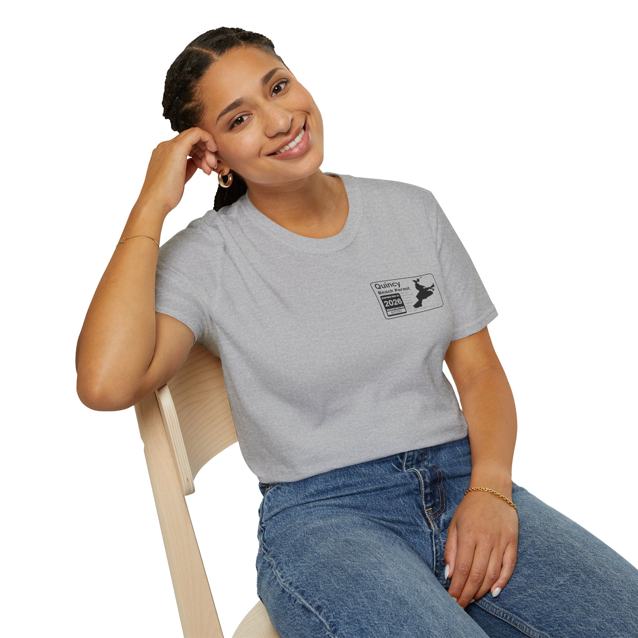 Quincy Beach Permit T-Shirt - Unisex