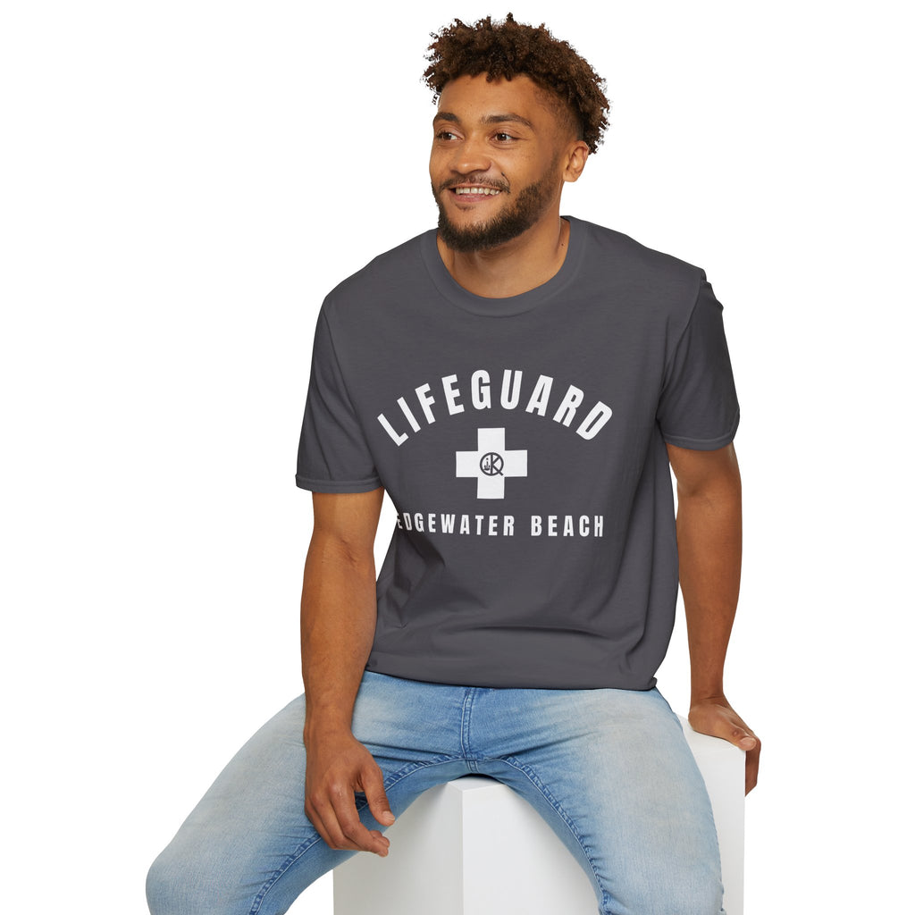 Edgewater Beach Lifeguard T-shirt