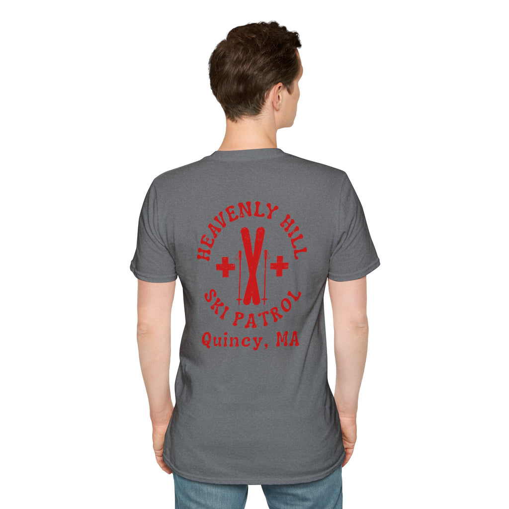 Distressed Heavenly Hill Ski Patrol T-shirt