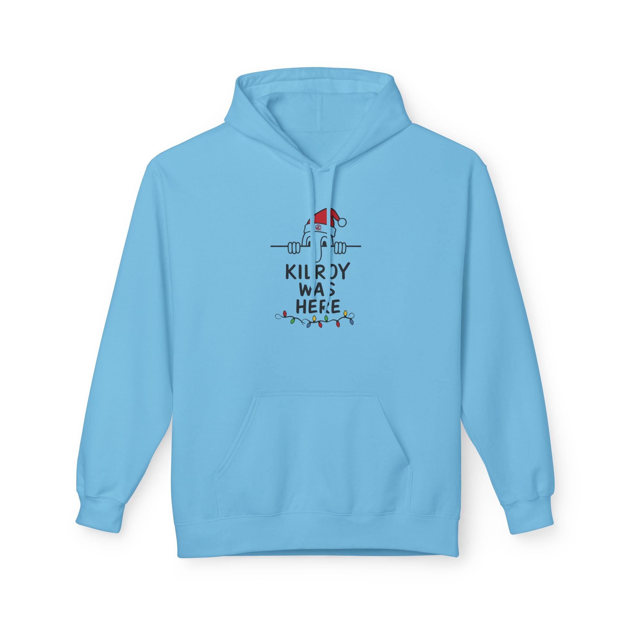 Kilroy Was Here Softstyle Holiday Hoodie- Front