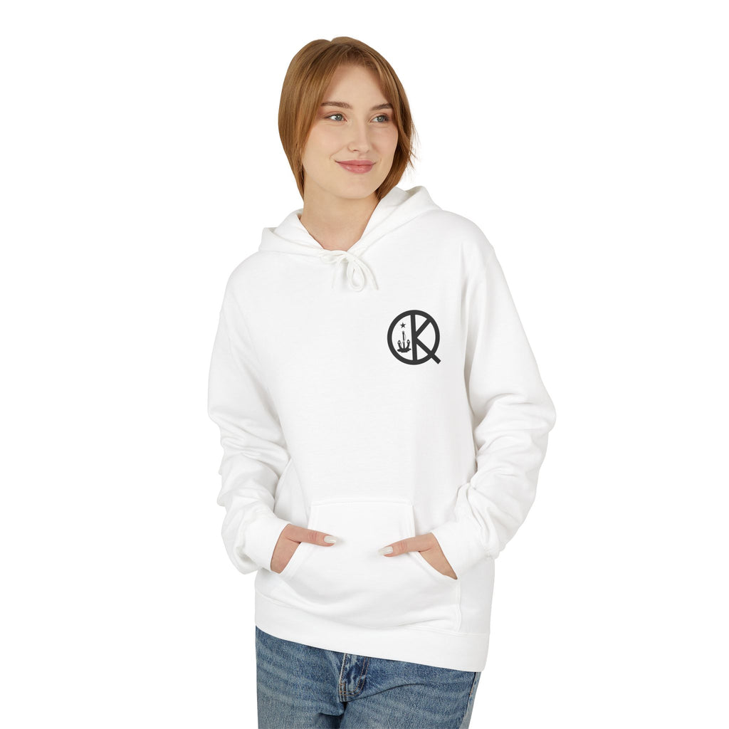 Quincy Quarries Permit Softstyle Hoodie- Black Text