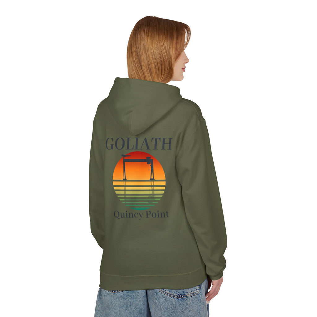 Fore River Shipyard Goliath Sunset Hoodie