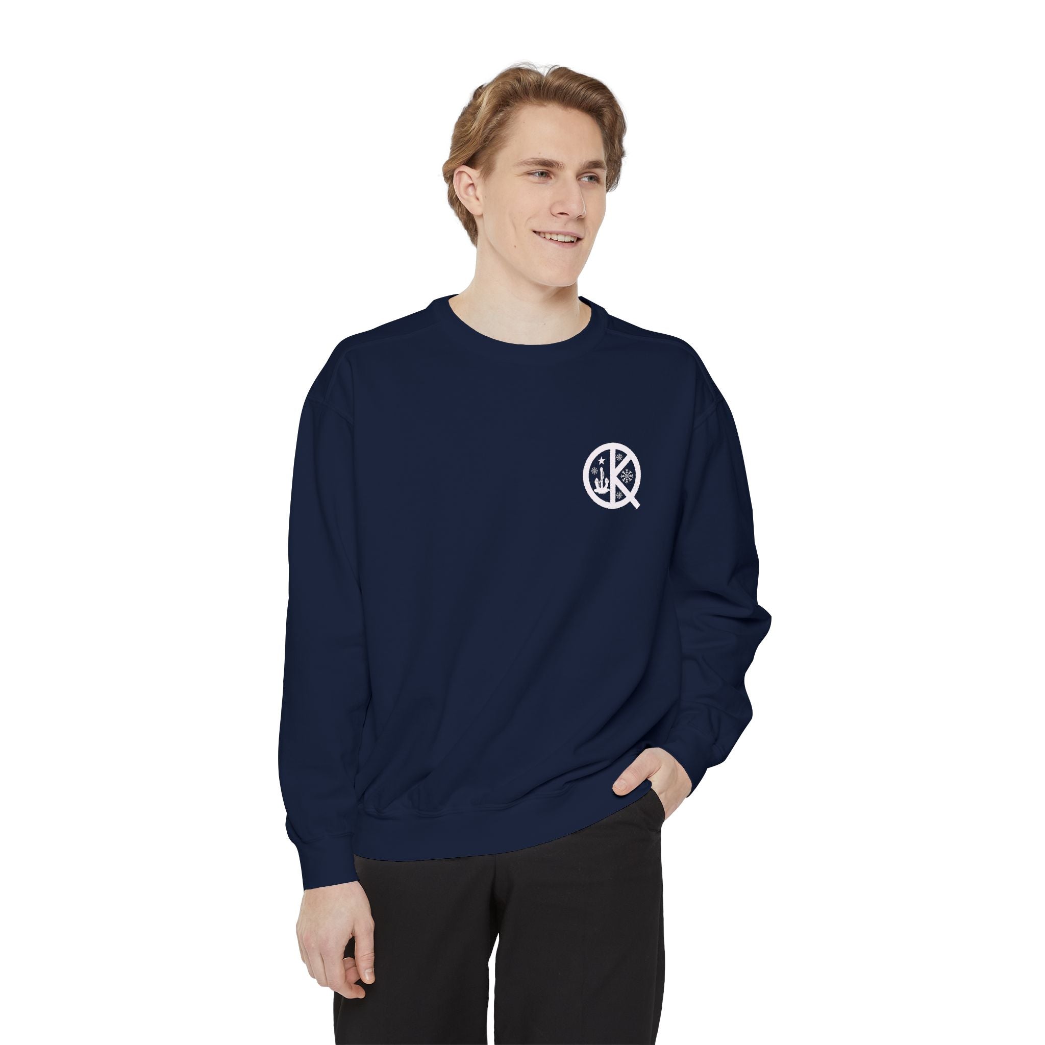 Quincy Center Holiday Sweatshirt- Back