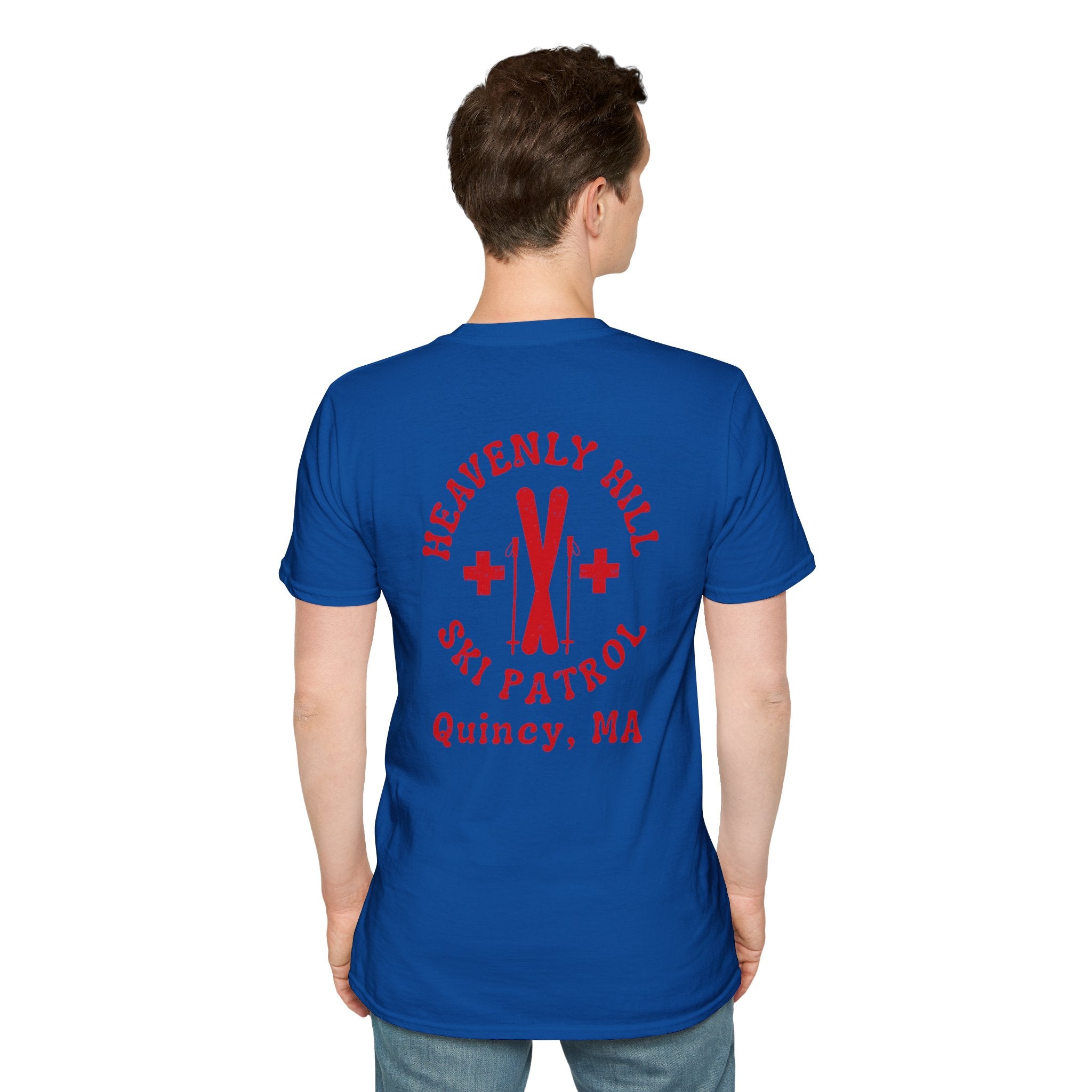 Distressed Heavenly Hill Ski Patrol T-shirt