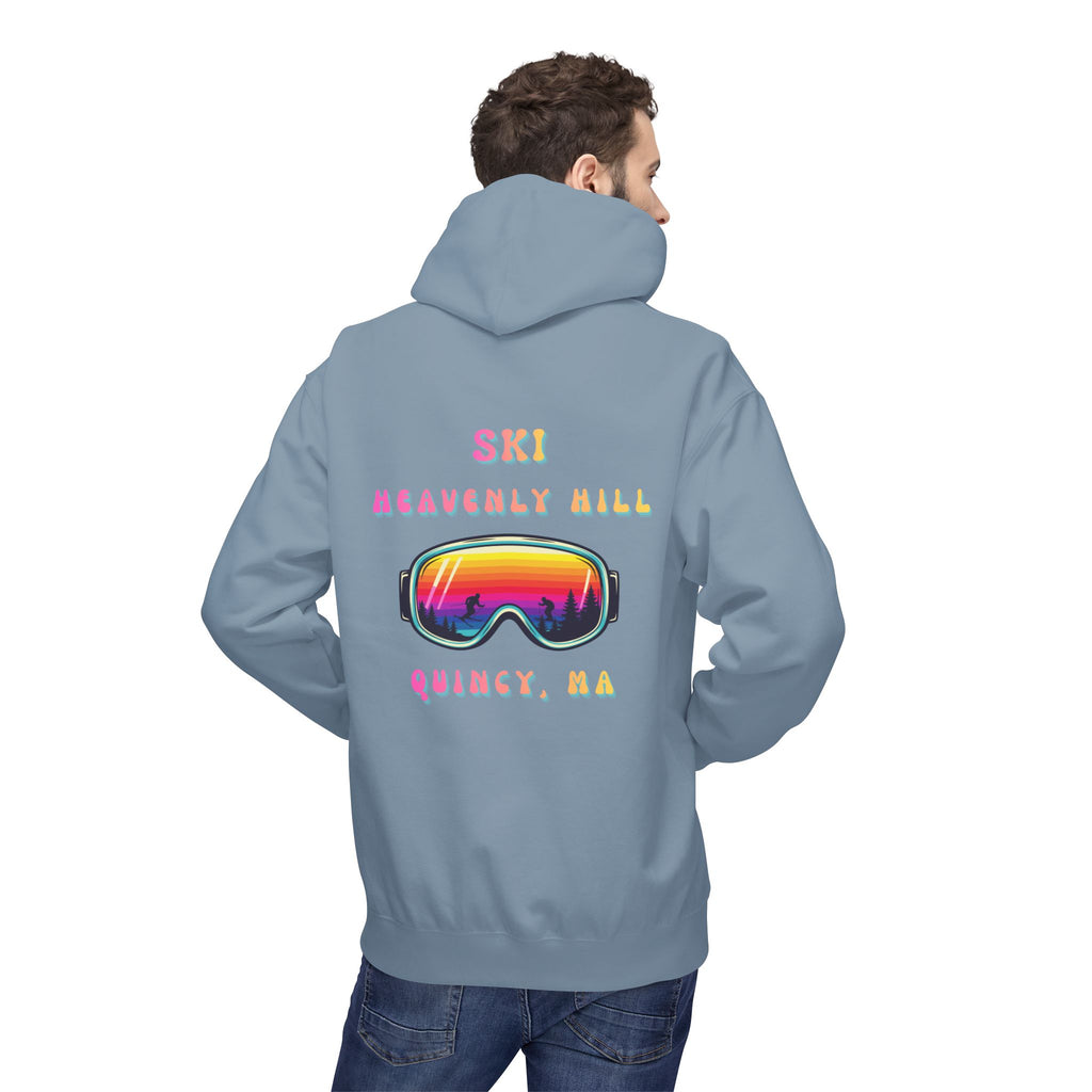 Ski Heavenly Hill Softstyle Hoodie- QK Logo