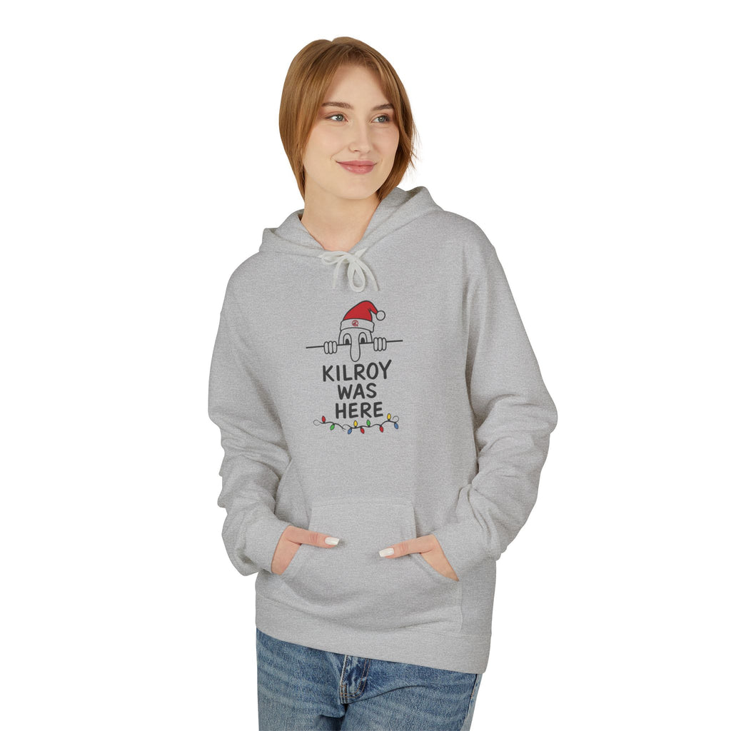 Kilroy Was Here Softstyle Holiday Hoodie- Front