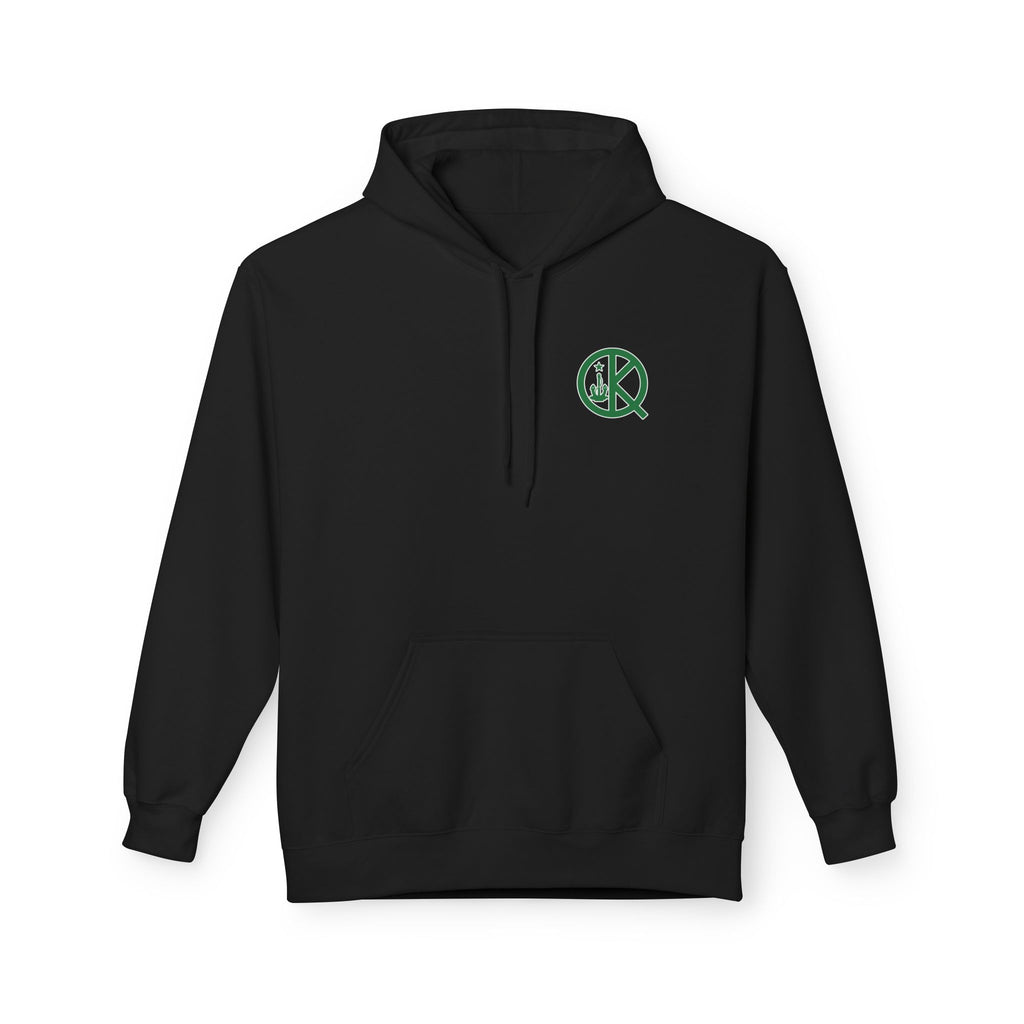 Quincy Kid- Celtic Green Logo Softstyle Hoodie