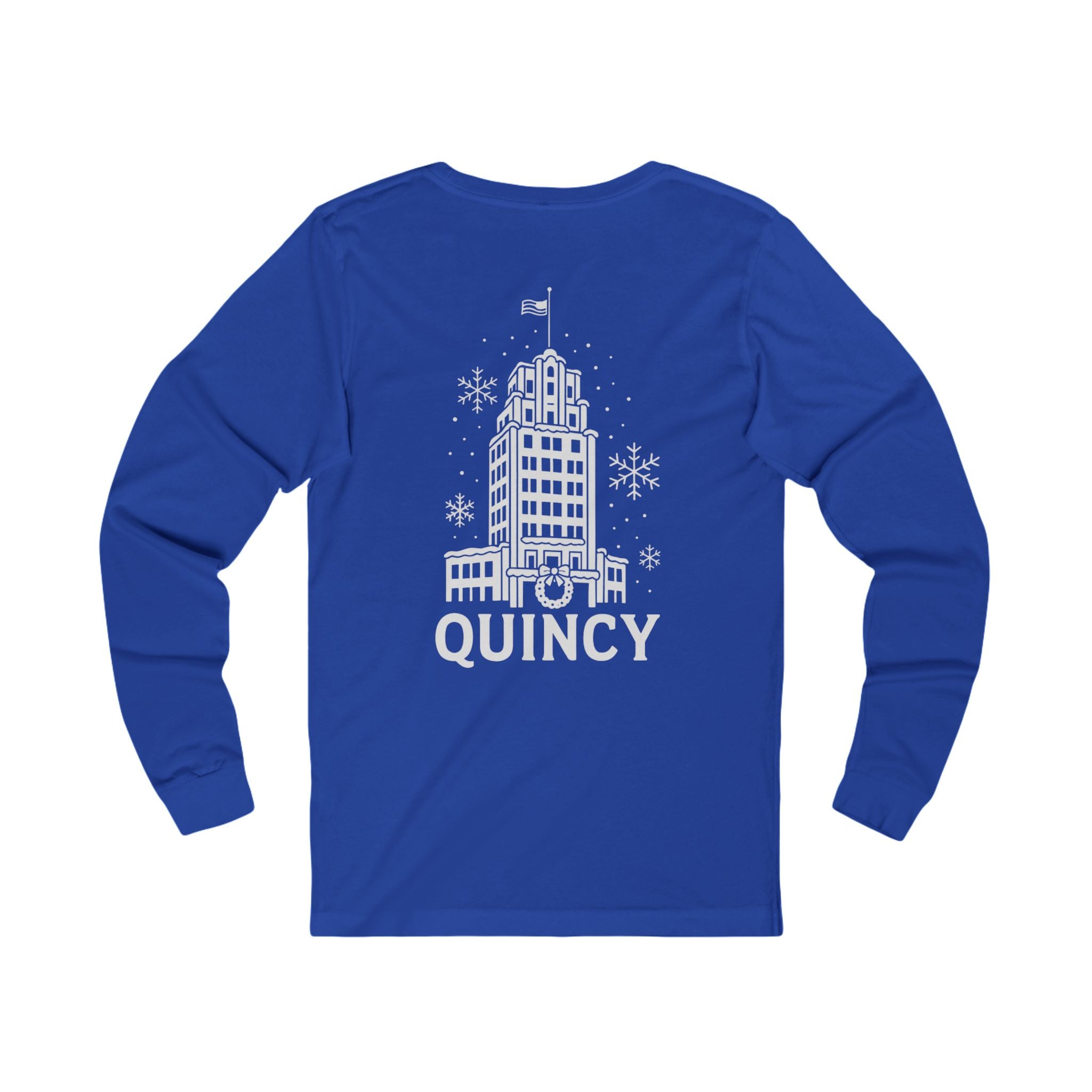 Quincy Center Holiday Longsleeve- Back
