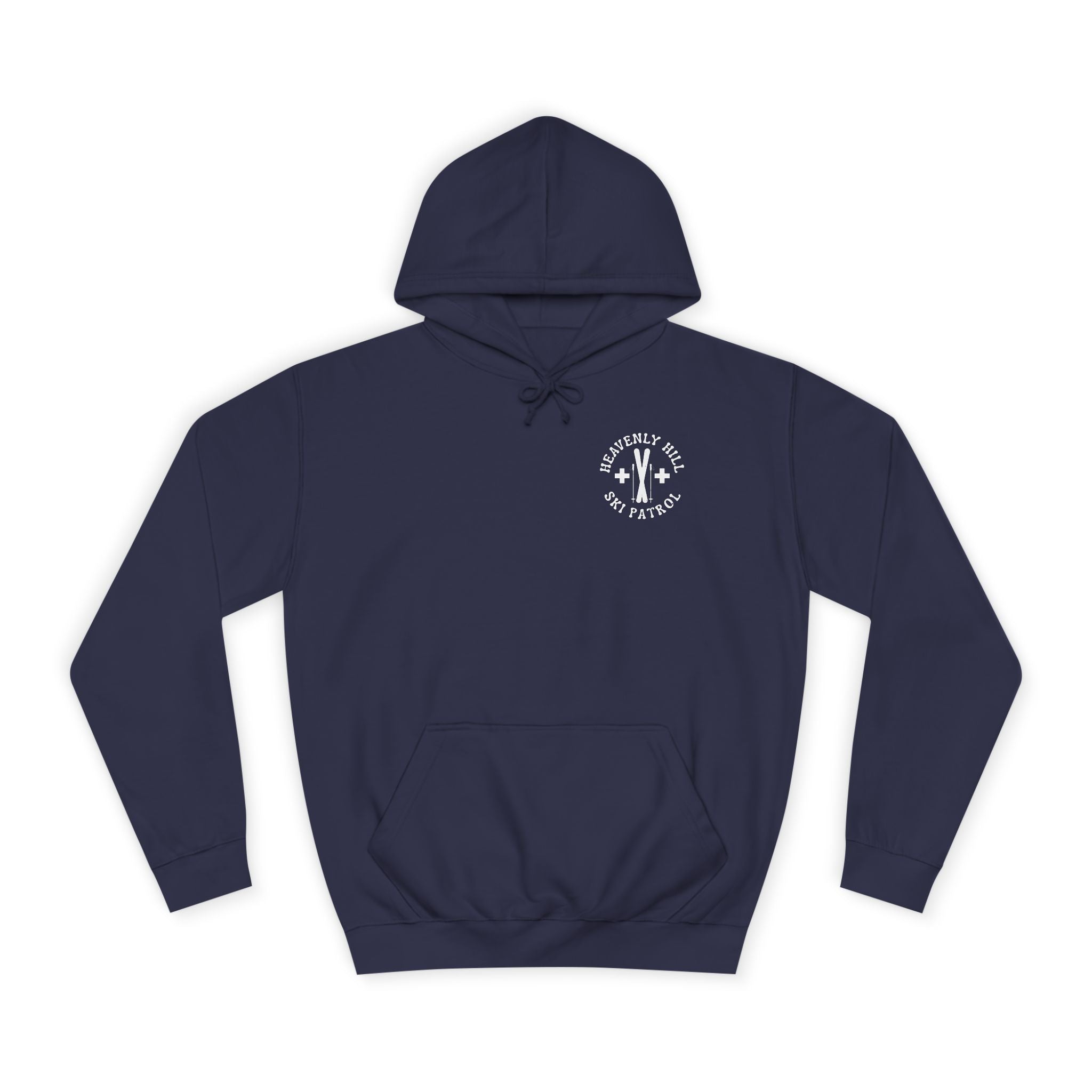 Distressed Heavenly Hill Ski Patrol Hoodie
