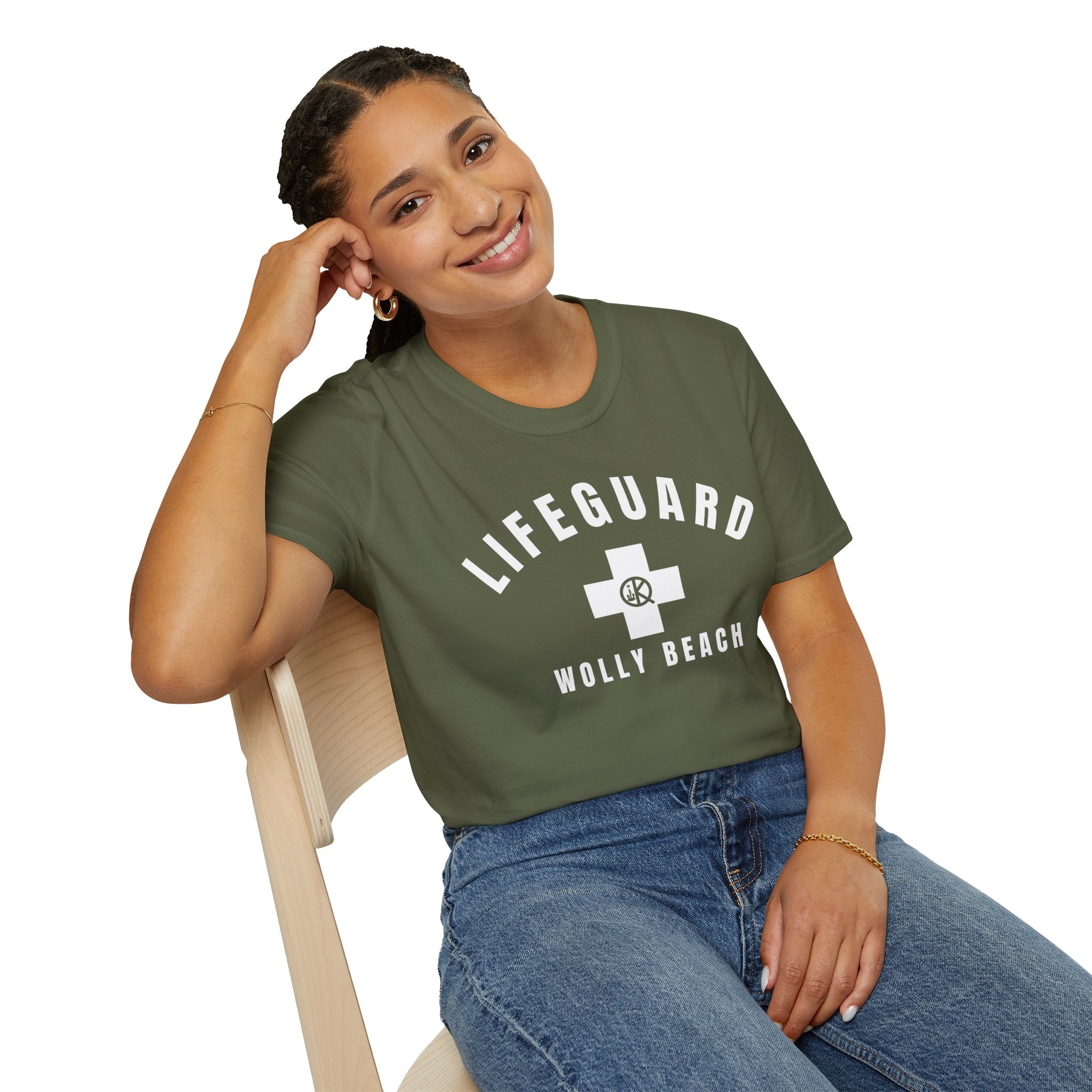 Wolly Beach Lifeguard T-Shirt