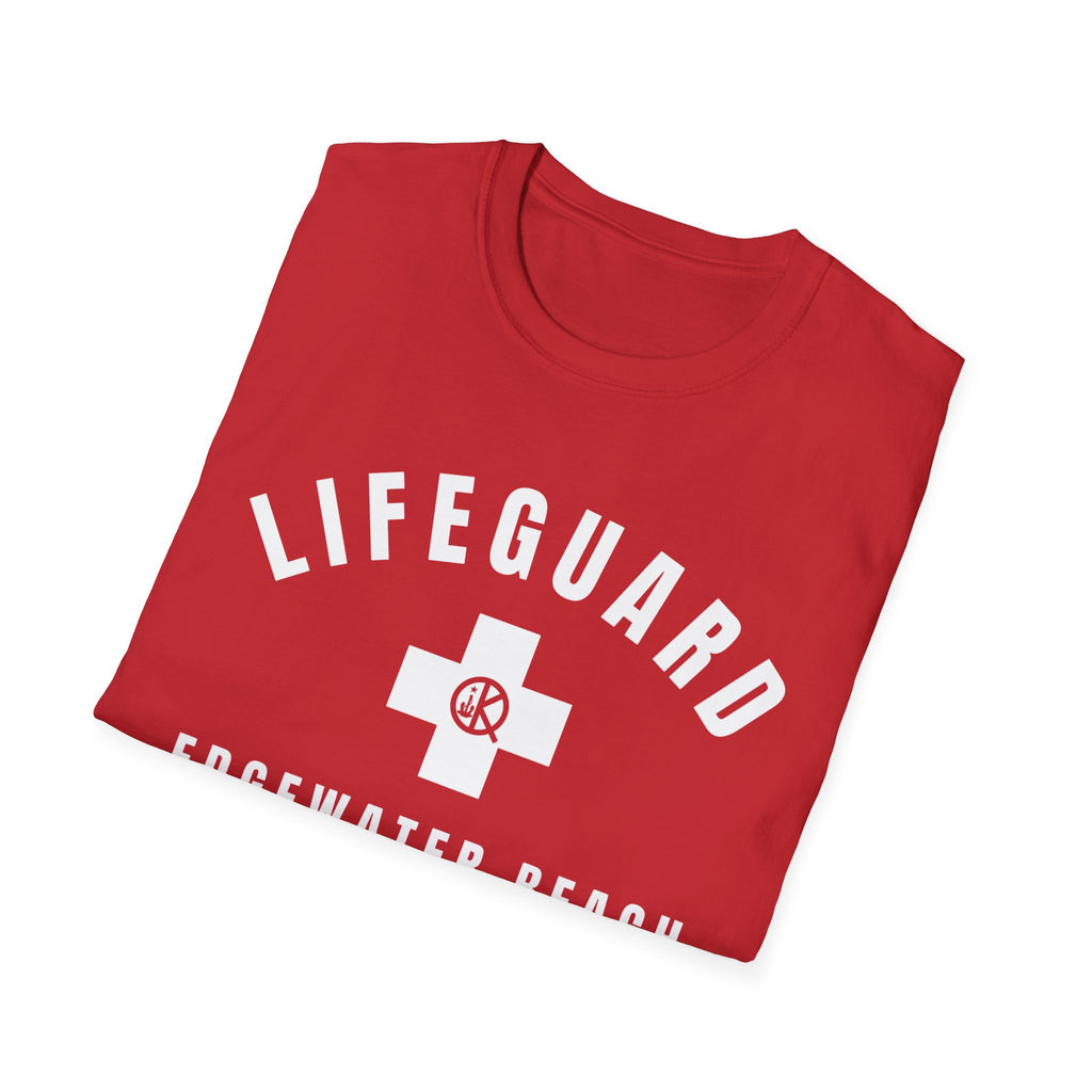 Edgewater Beach Lifeguard T-shirt