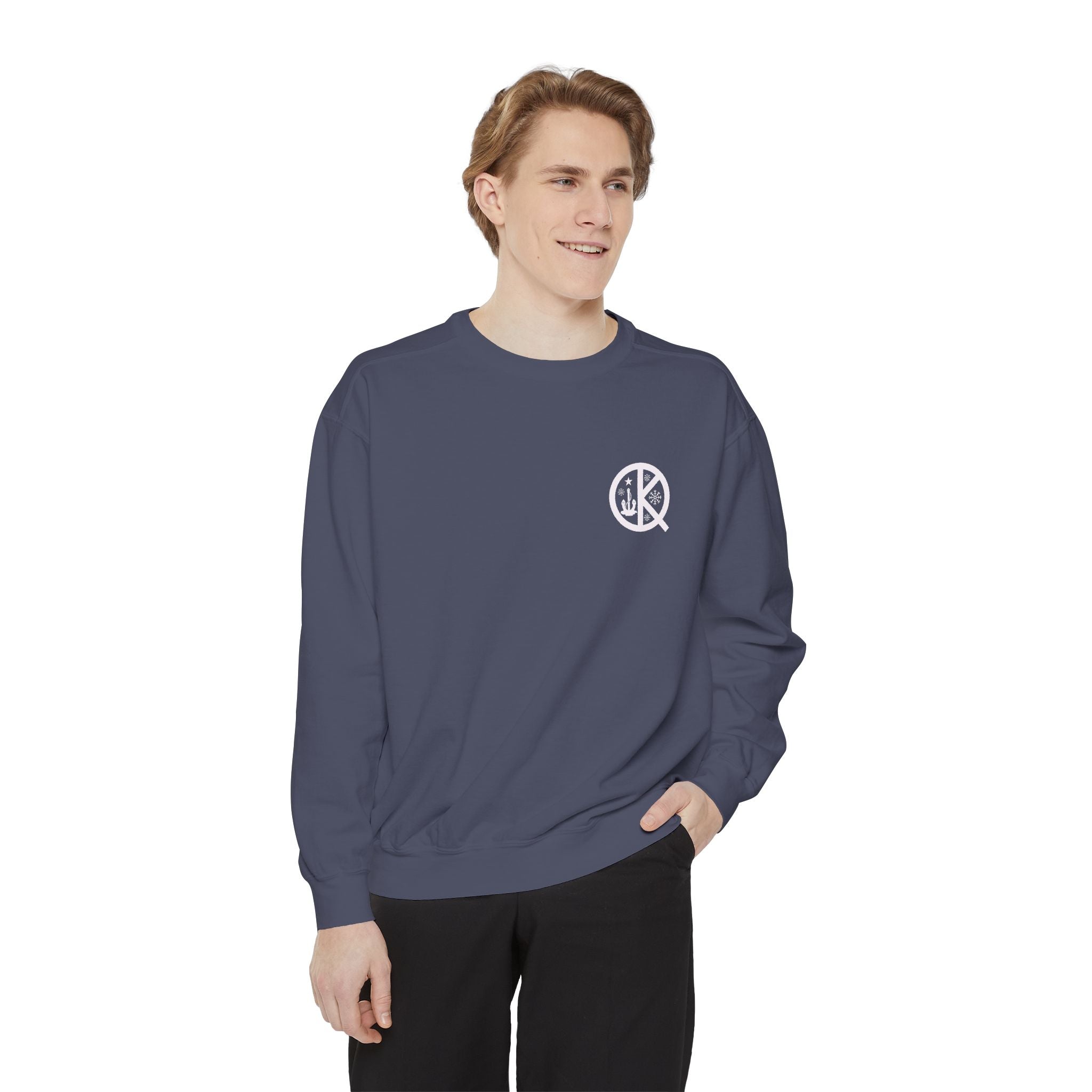 Quincy Center Holiday Sweatshirt- Back