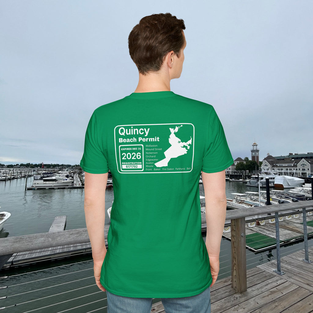 Quincy Beach Permit T-Shirt - Unisex
