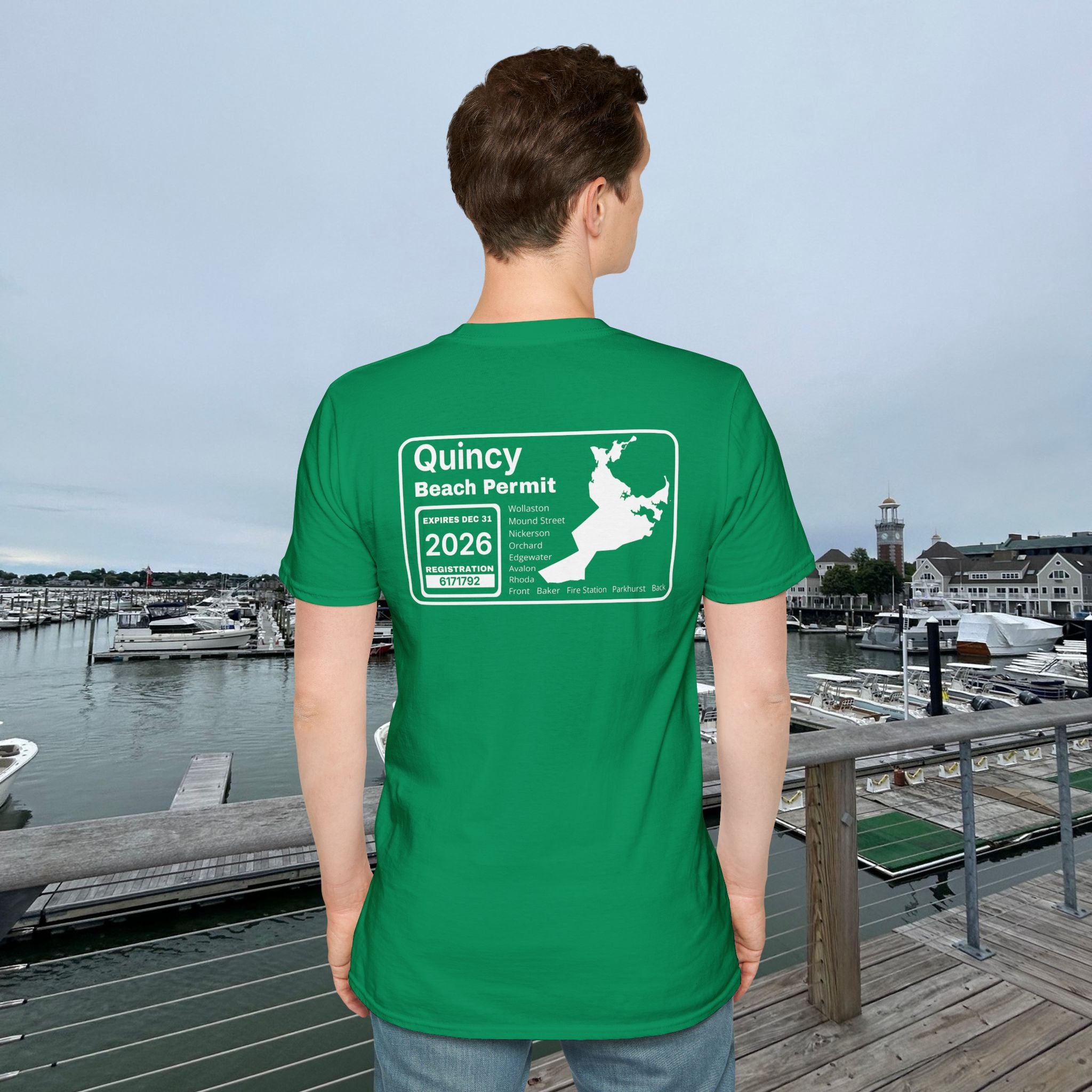 Quincy Beach Permit T-Shirt - Unisex