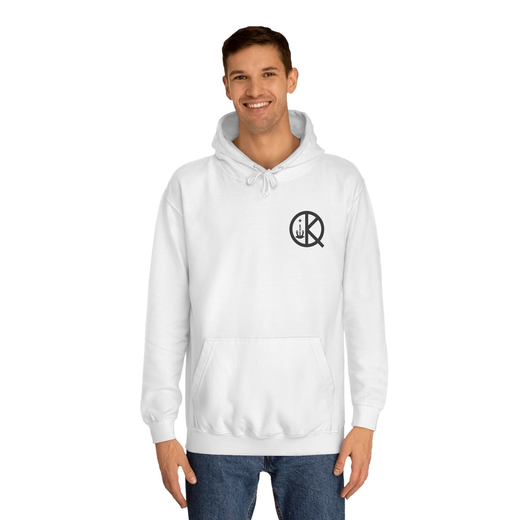 Quincy Quarries Permit Hoodie- Black Text