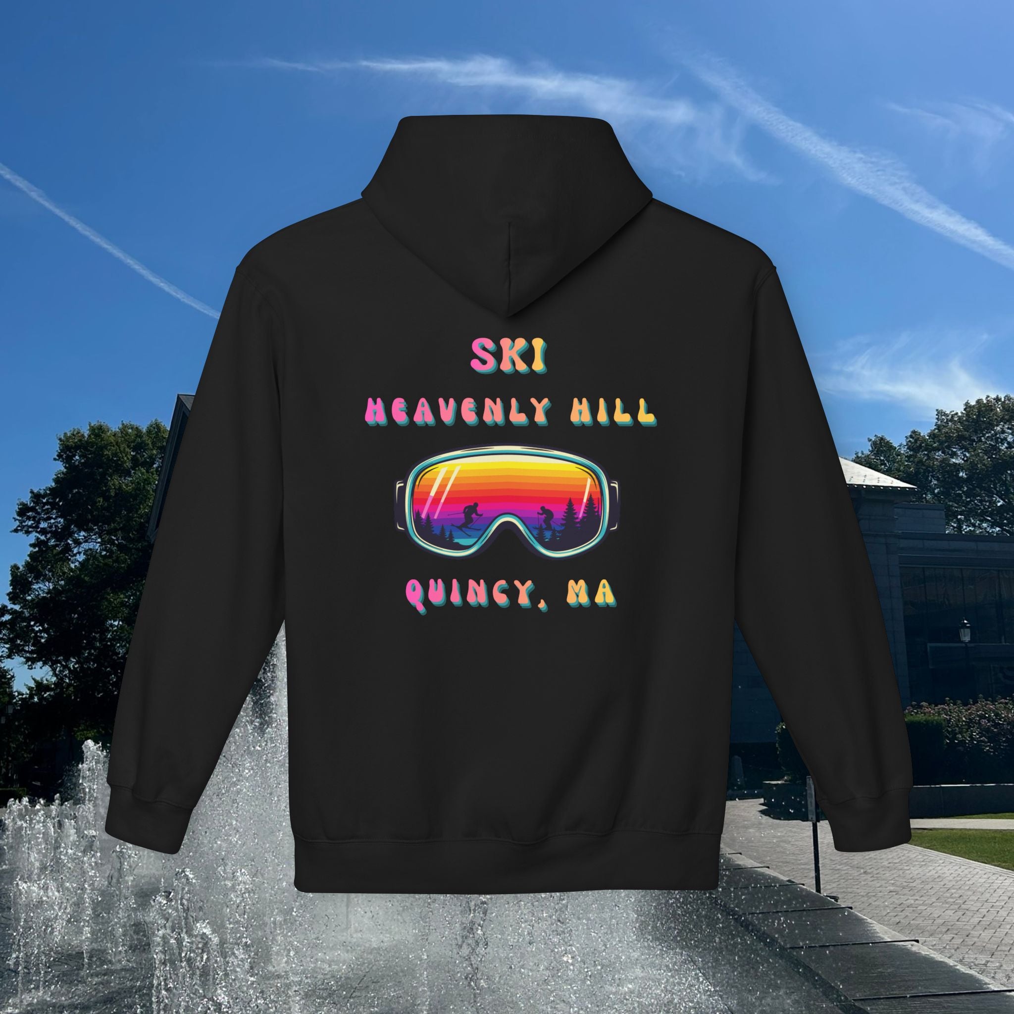 Ski Heavenly Hill Softstyle Hoodie