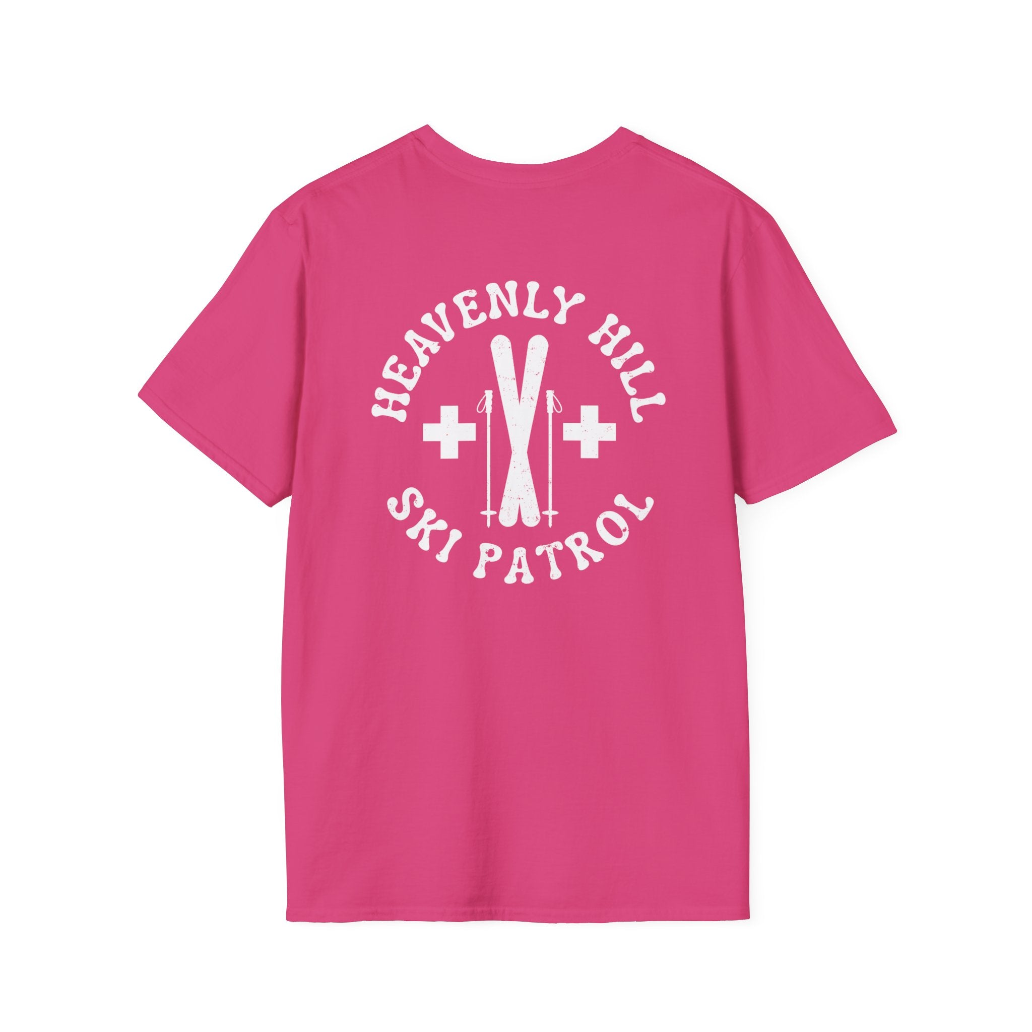 Distressed Heavenly Hill Ski Patrol T-shirt