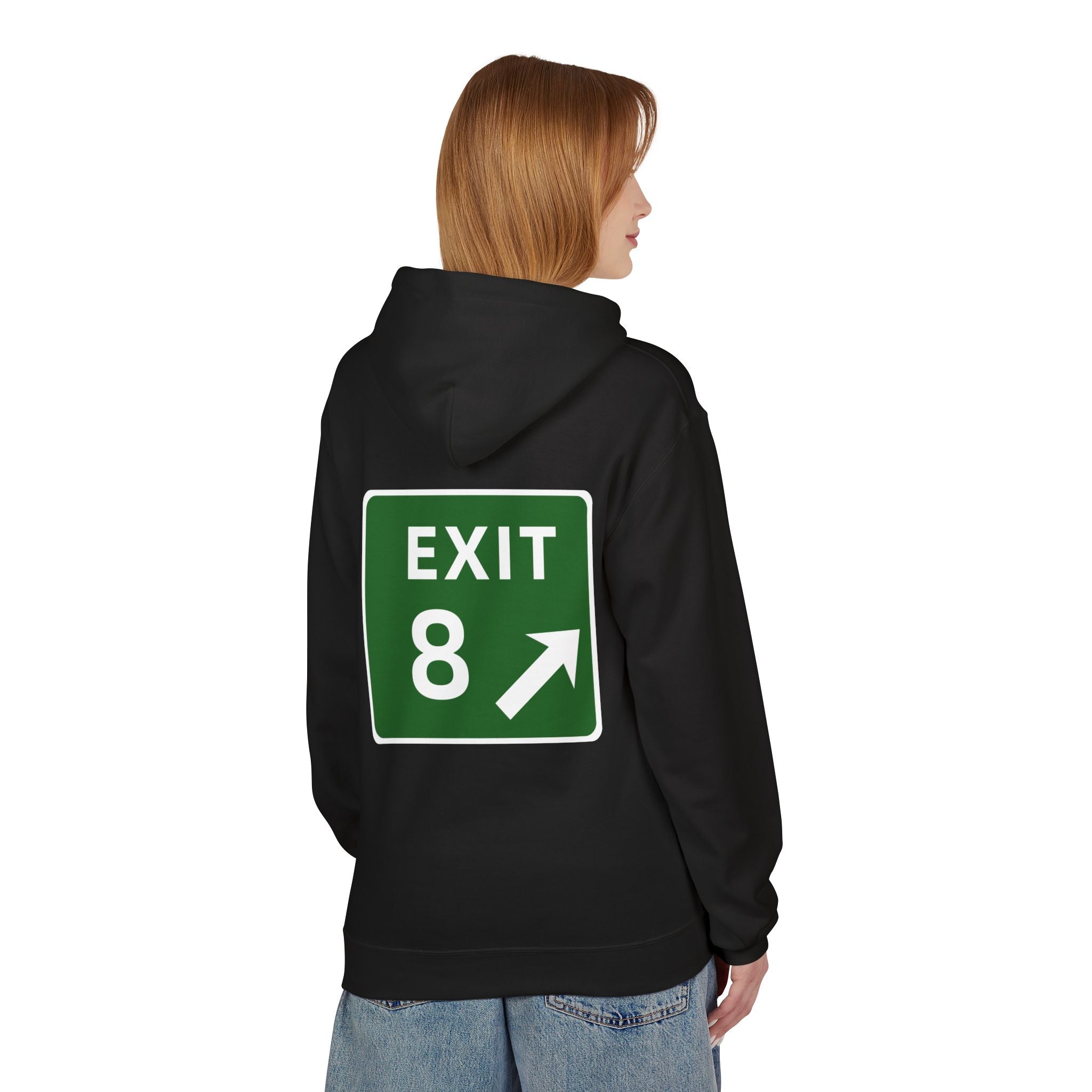 Exit 8 Softstyle Hoodie- Furnace Brook Pkwy/Quincy