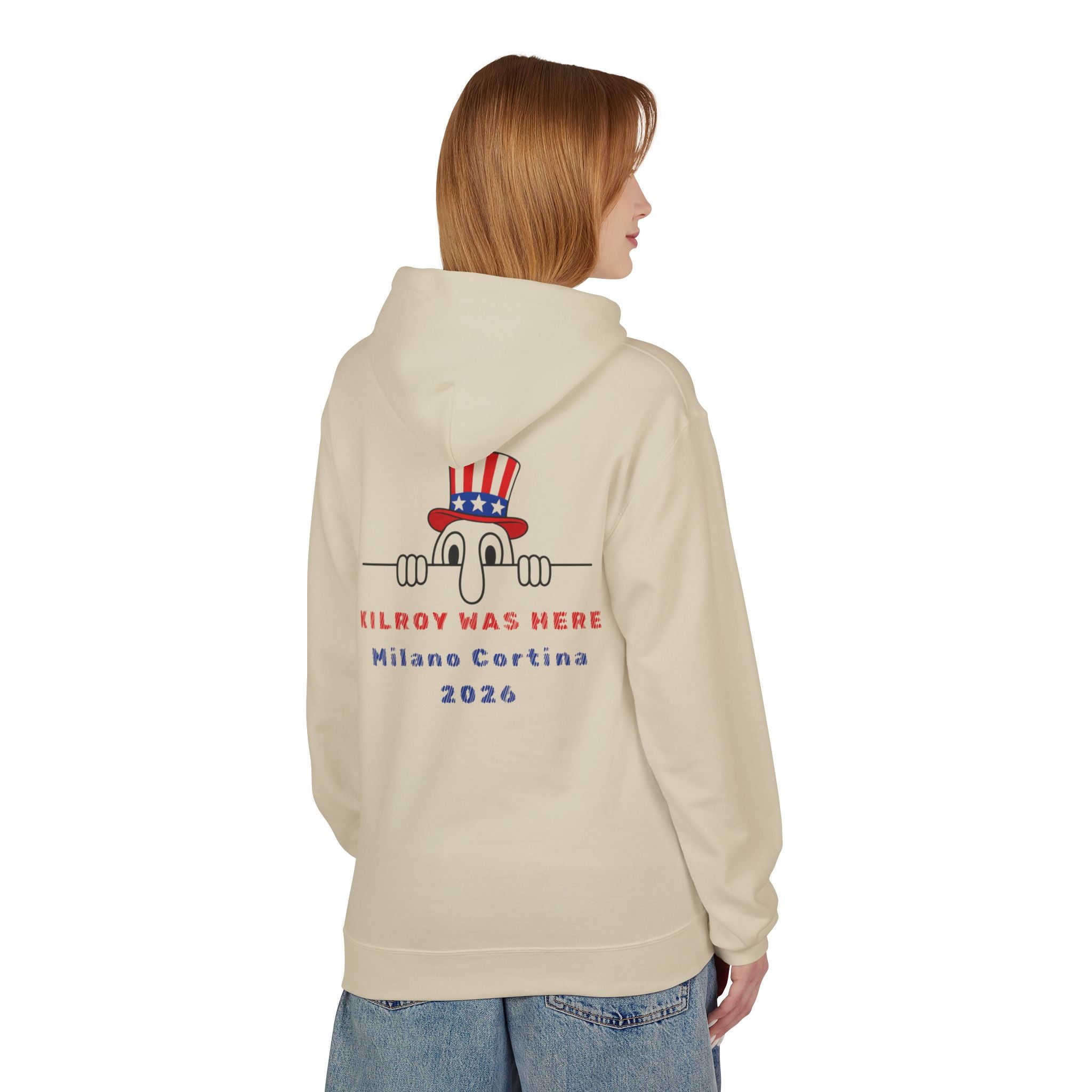 U.S.A. Kilroy Was Here  Winter Games 2026 Softstyle Hoodie