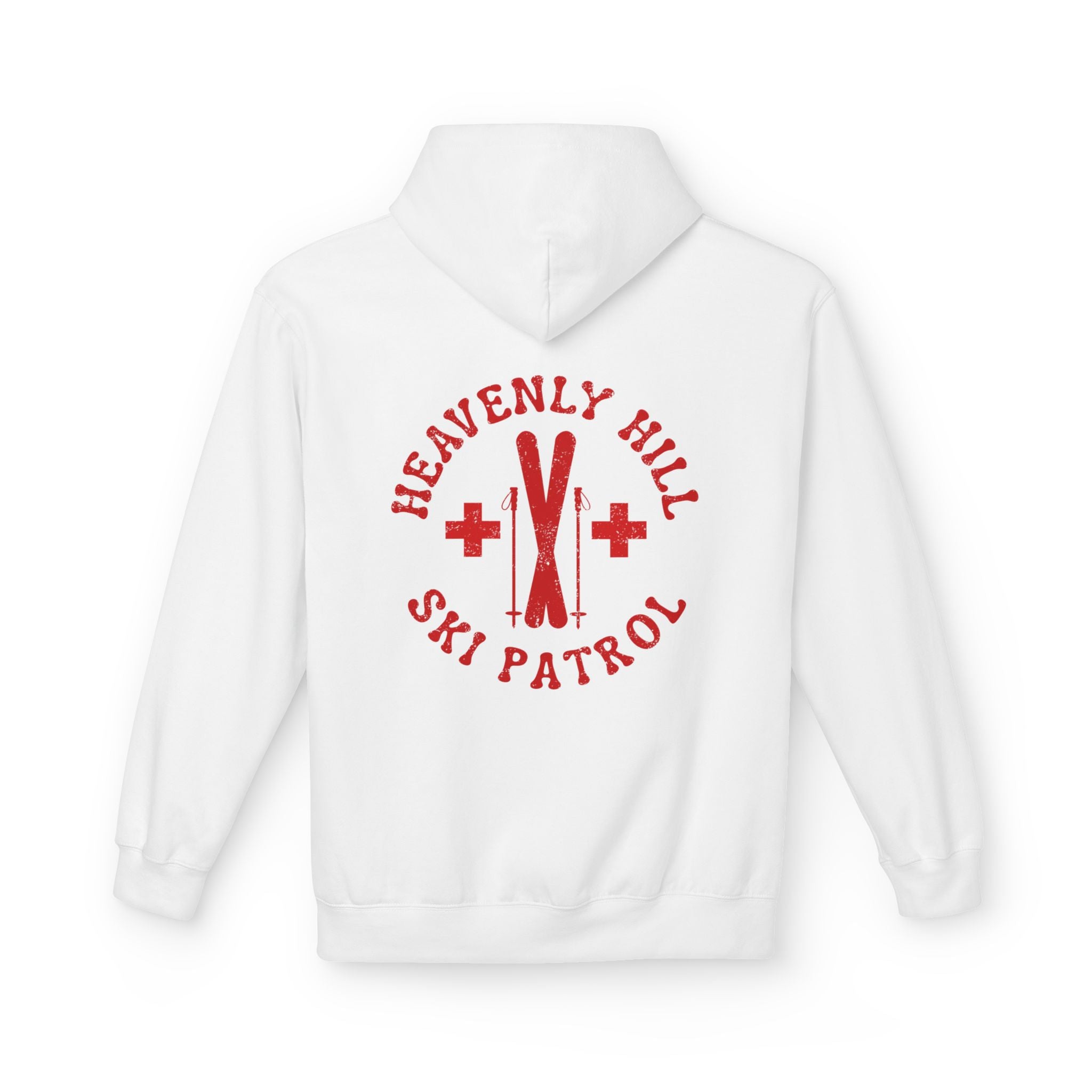Distressed Heavenly Hill Ski Patrol Softstyle Hoodie