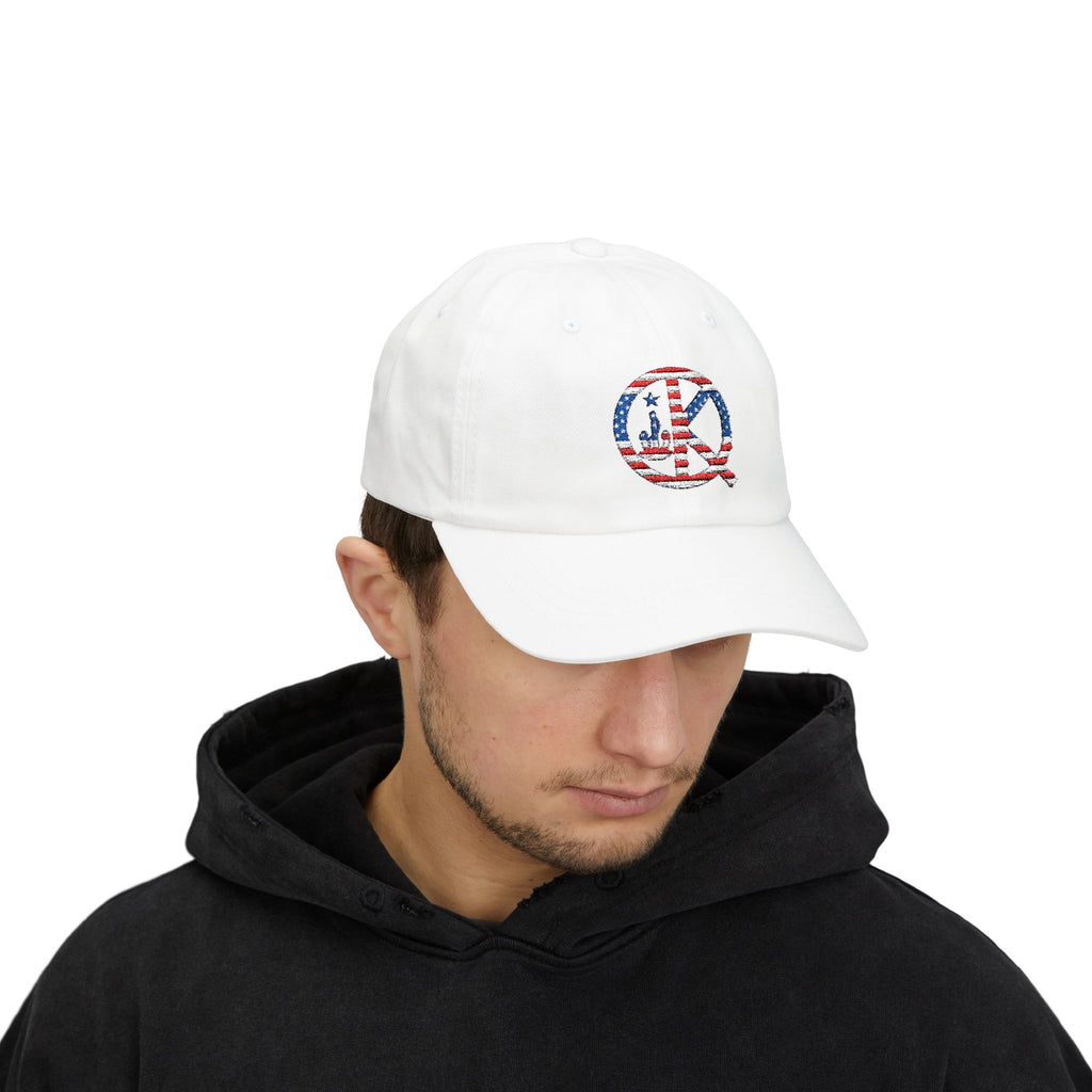 QK Red, White and Blue Classic Dad Cap