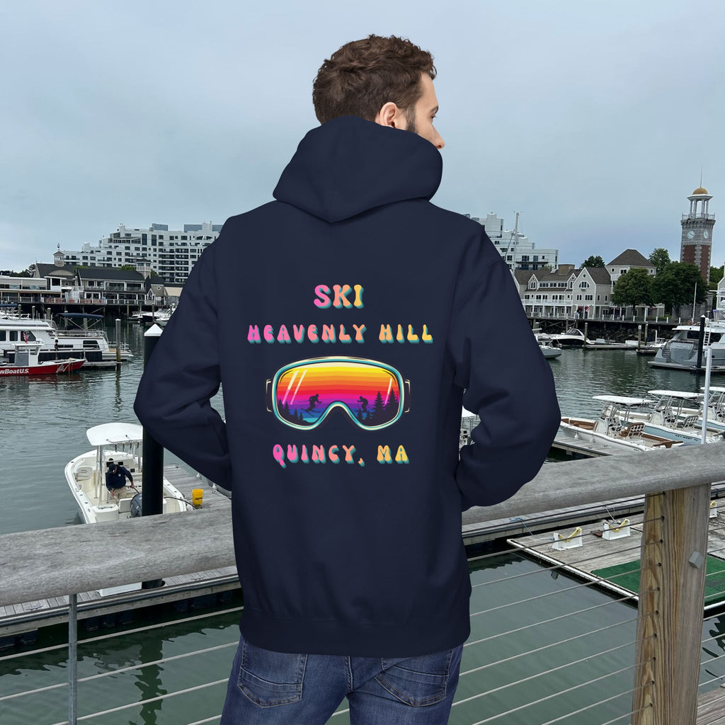 Ski Heavenly Hill Softstyle Hoodie- QK Logo