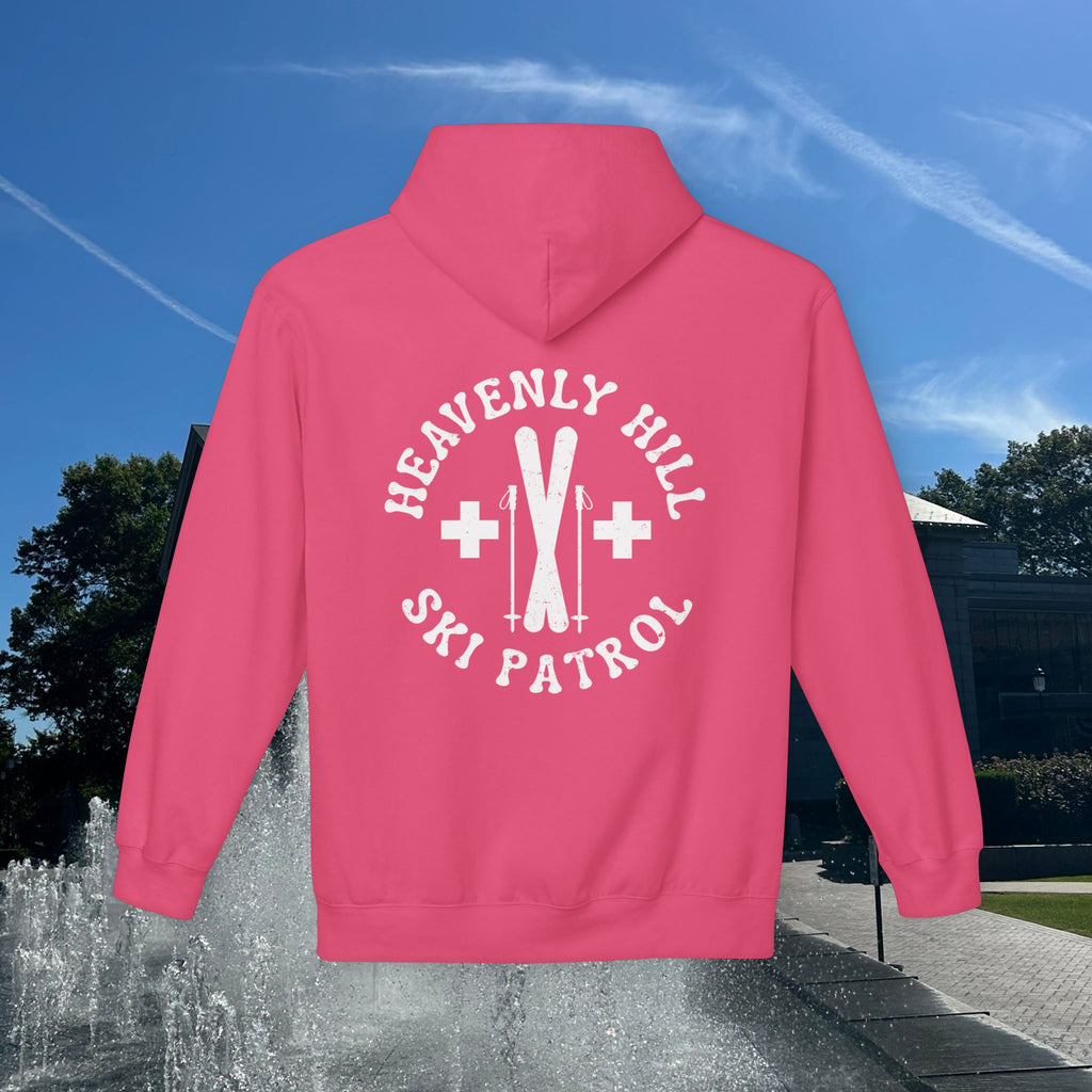 Distressed Heavenly Hill Ski Patrol Softstyle Hoodie