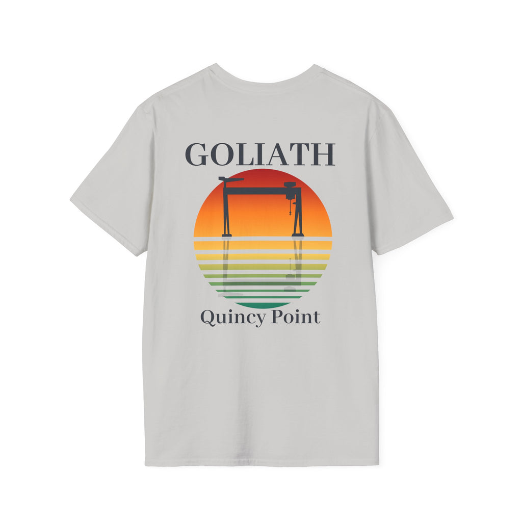Fore River Shipyard Goliath Sunset T-shirt