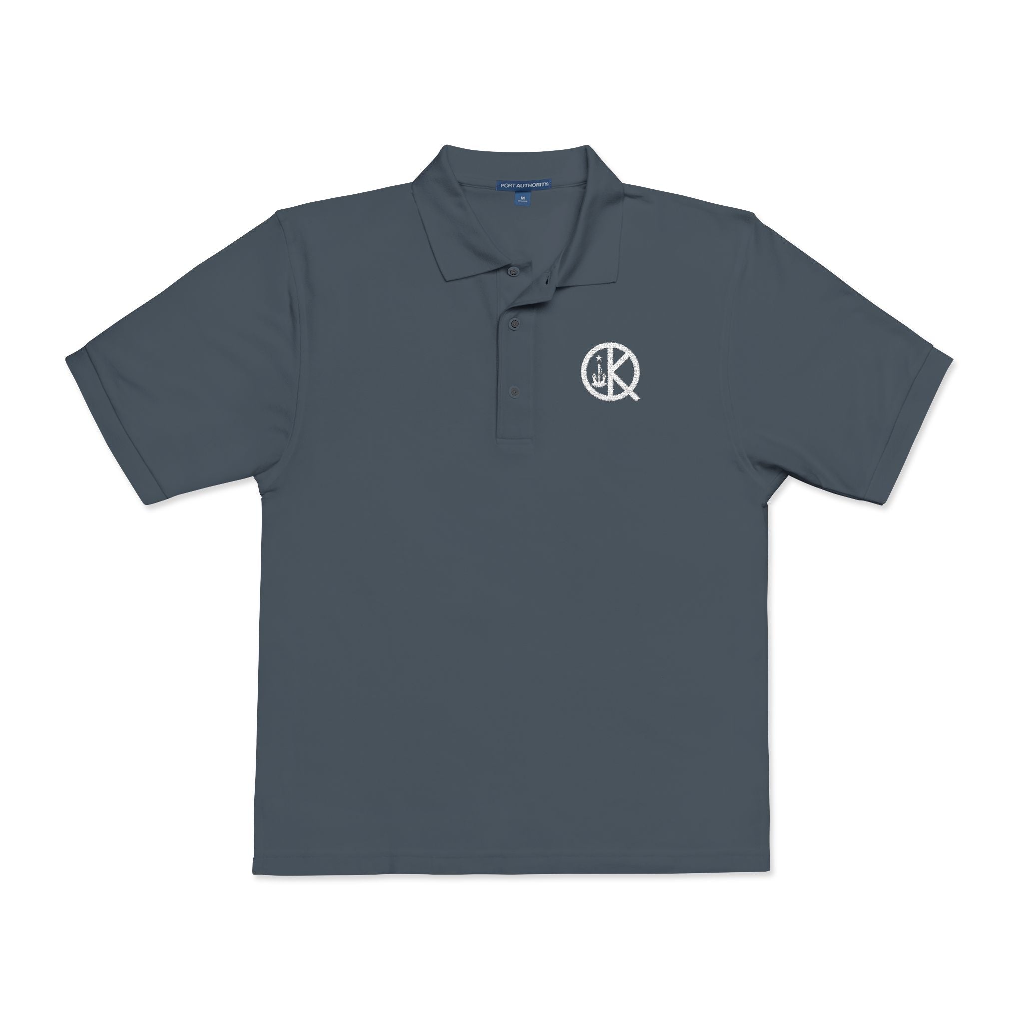 Quincy Kid Polo- White Text