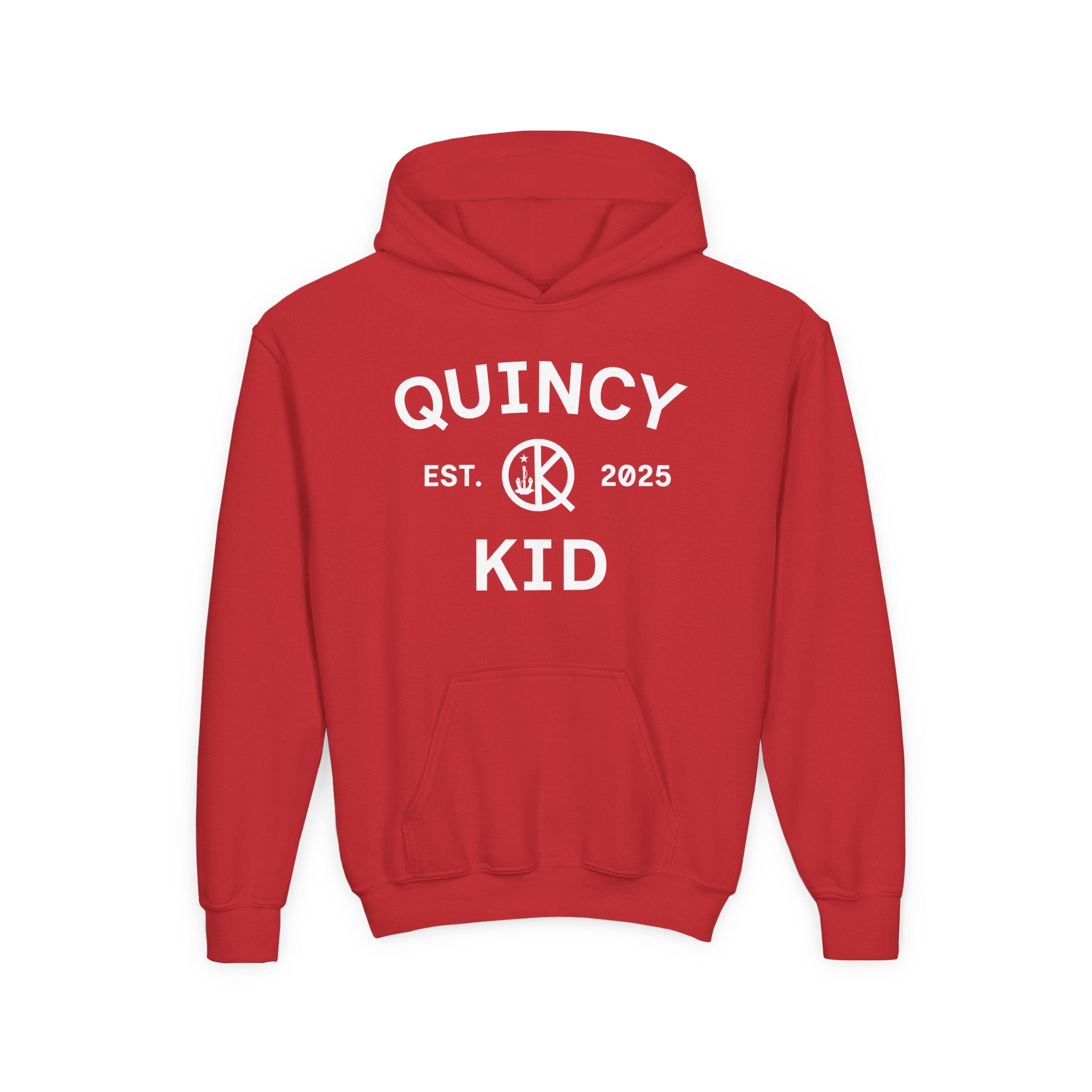 Children's Quincy Kid Athletic Hoodie- Front