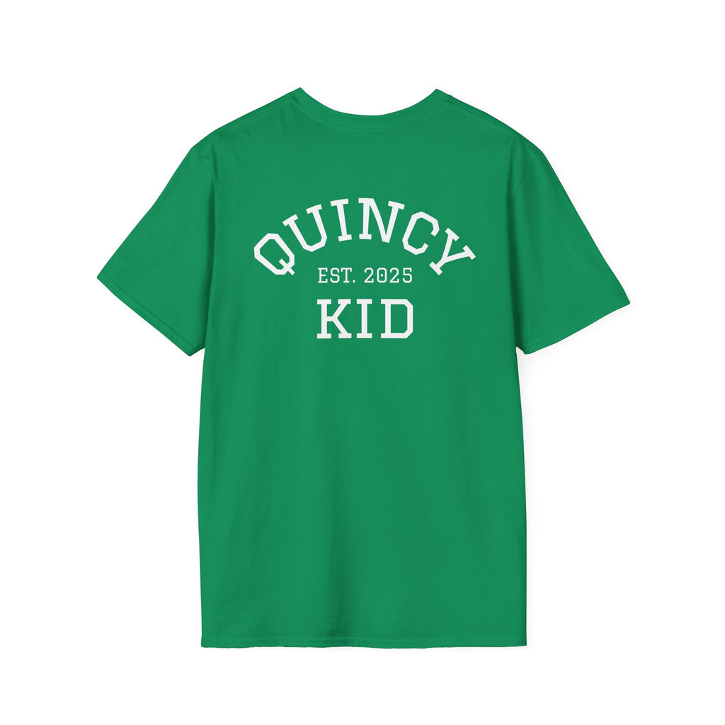 Quincy Kid Athletic Design on Back
