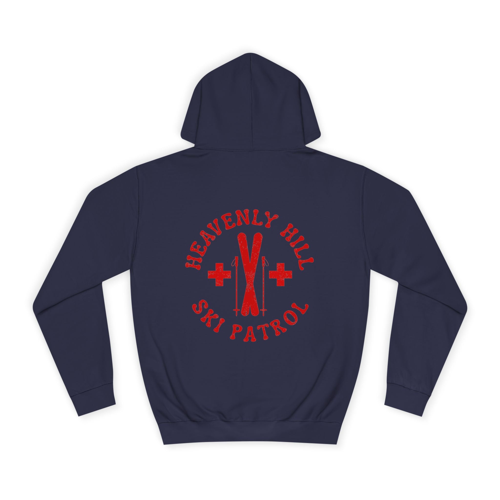 Distressed Heavenly Hill Ski Patrol Hoodie