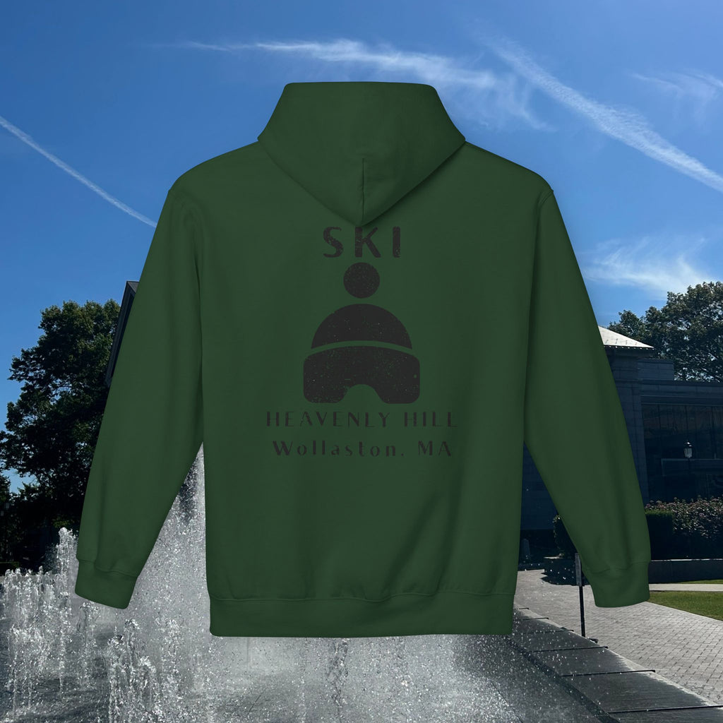 Distressed Ski Heavenly Hill Softstyle Hoodie