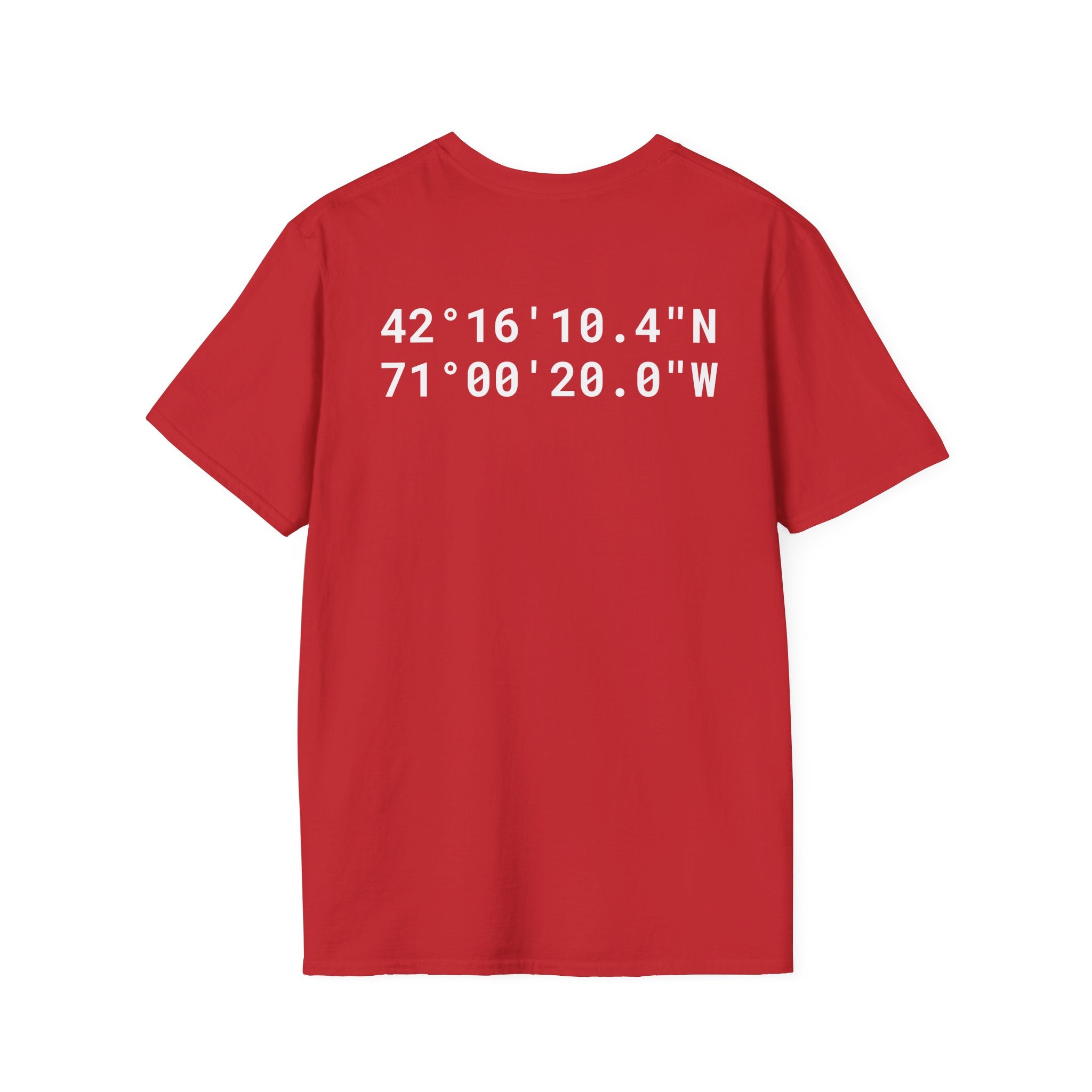 Beechwood Latitude and Longitude White Text