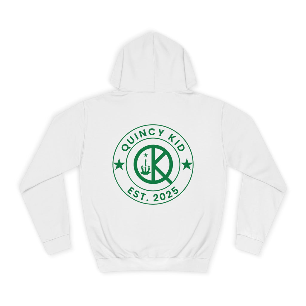 Quincy Kid- Celtic Green Emblem Hoodie