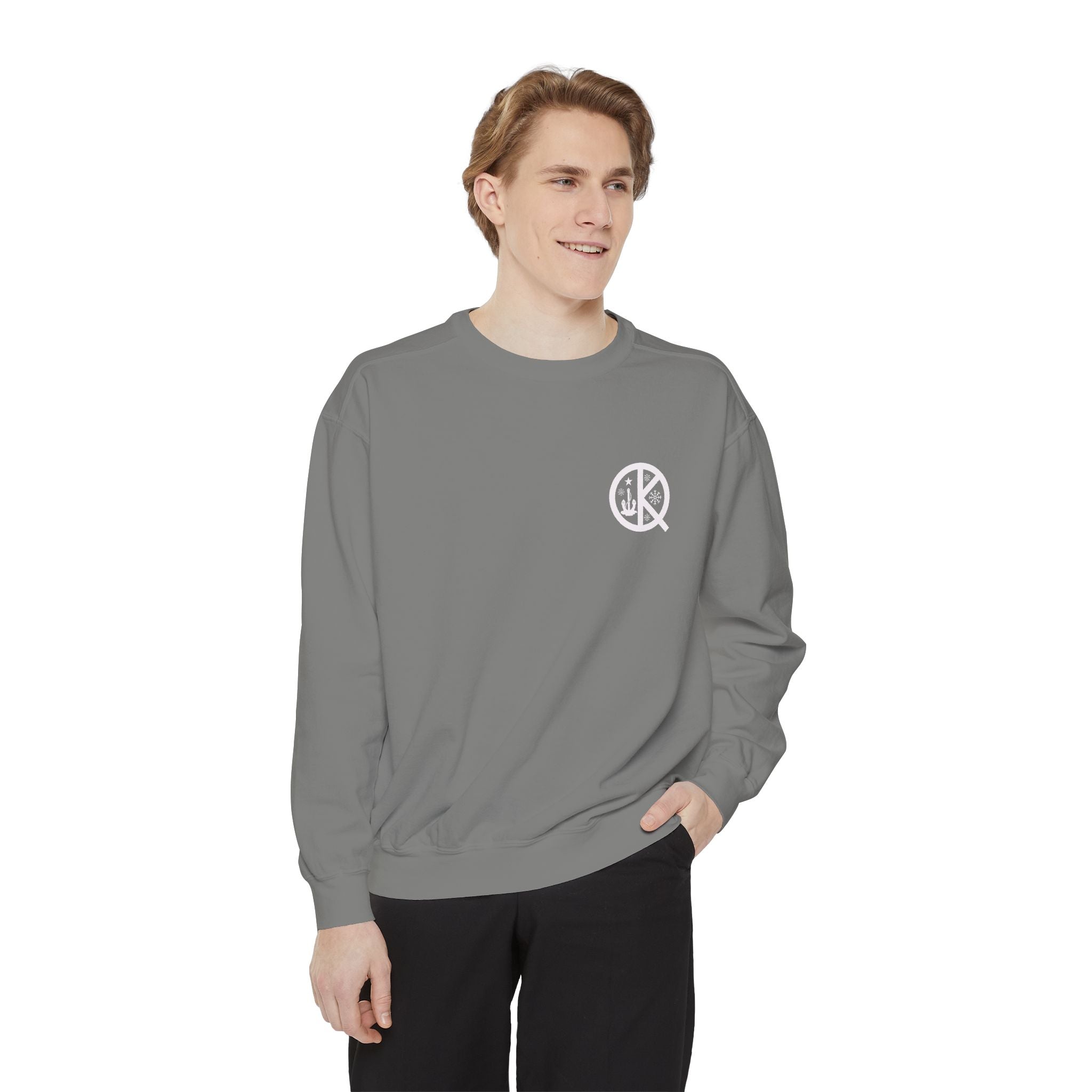 Quincy Center Holiday Sweatshirt- Back