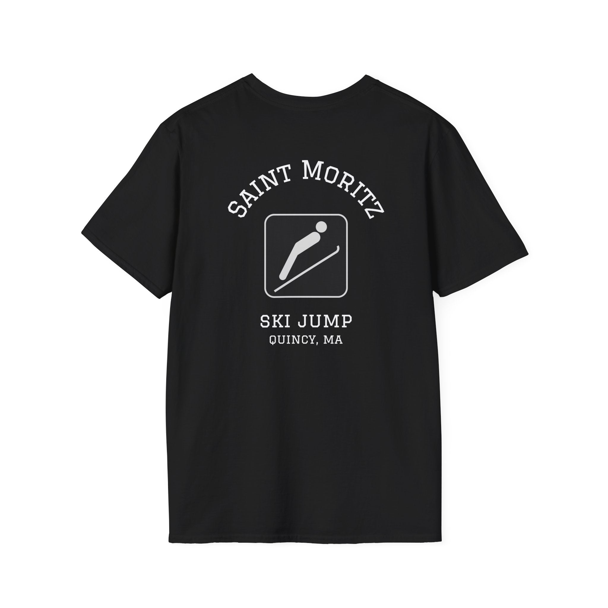 Saint Moritz Ski Jump- Logo on Back